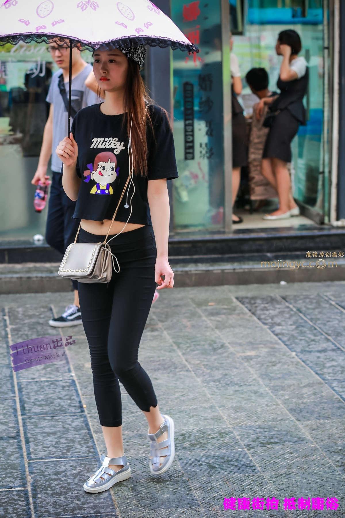 图片[2]-李欢原创-黑裤美女，紧翘（12P）-日更街拍