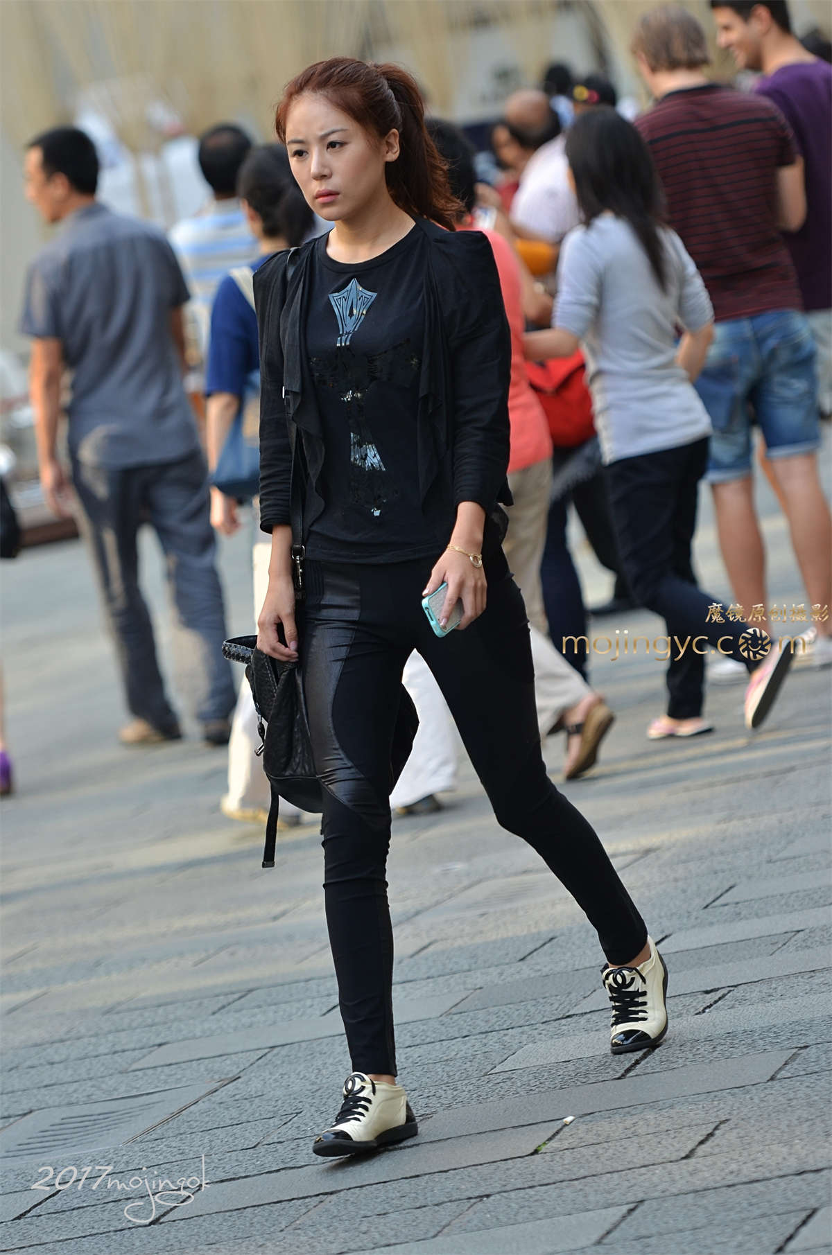 咔喳2017.01.23 街拍150（9p)-日更街拍