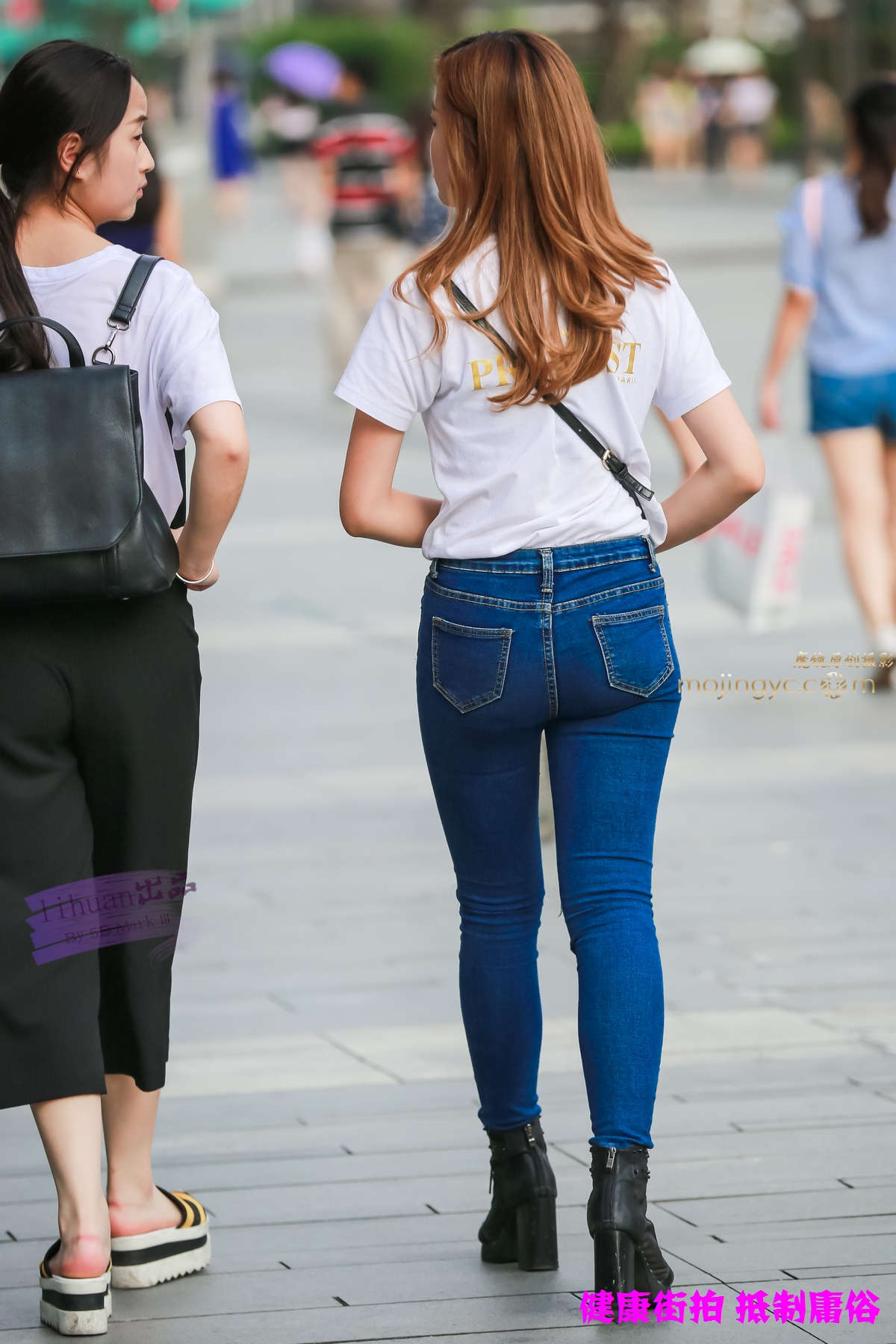 图片[2]-李欢原创-牛仔，超丰腴（15P）-日更街拍