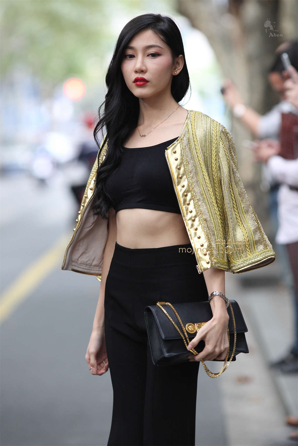 阿奔.2015.10.14.喇叭裤.24p-日更街拍