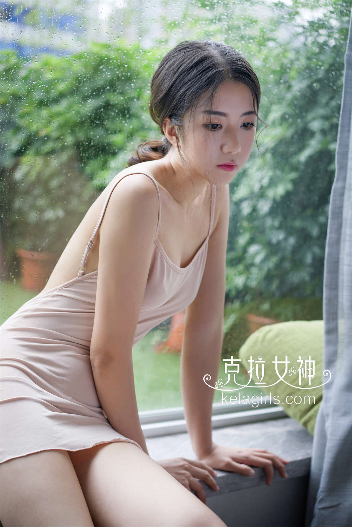 Kelagirls克拉女神 2017.10.05 宁宁 居家学妹-日更街拍