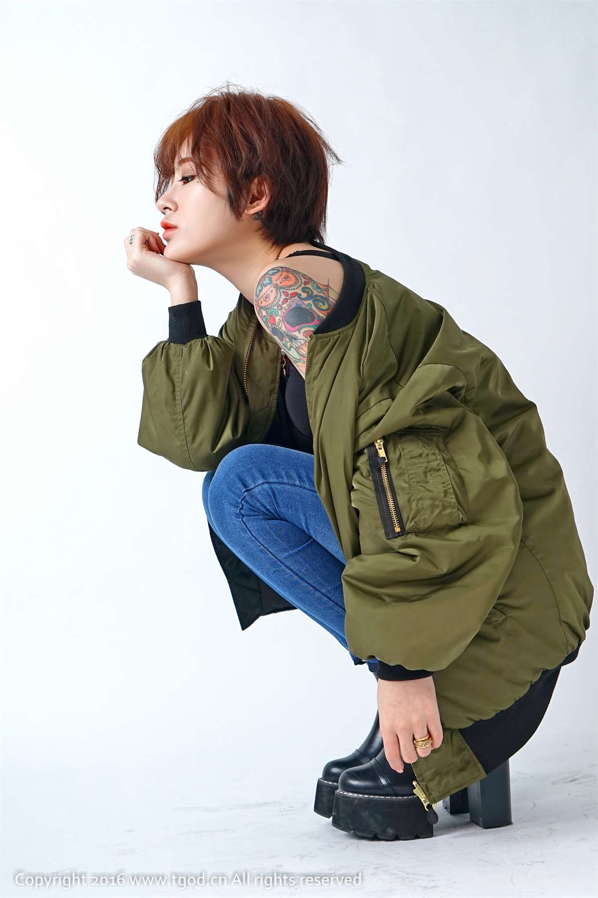 TGOD推女神 2016.03.06 赵亚男-日更街拍