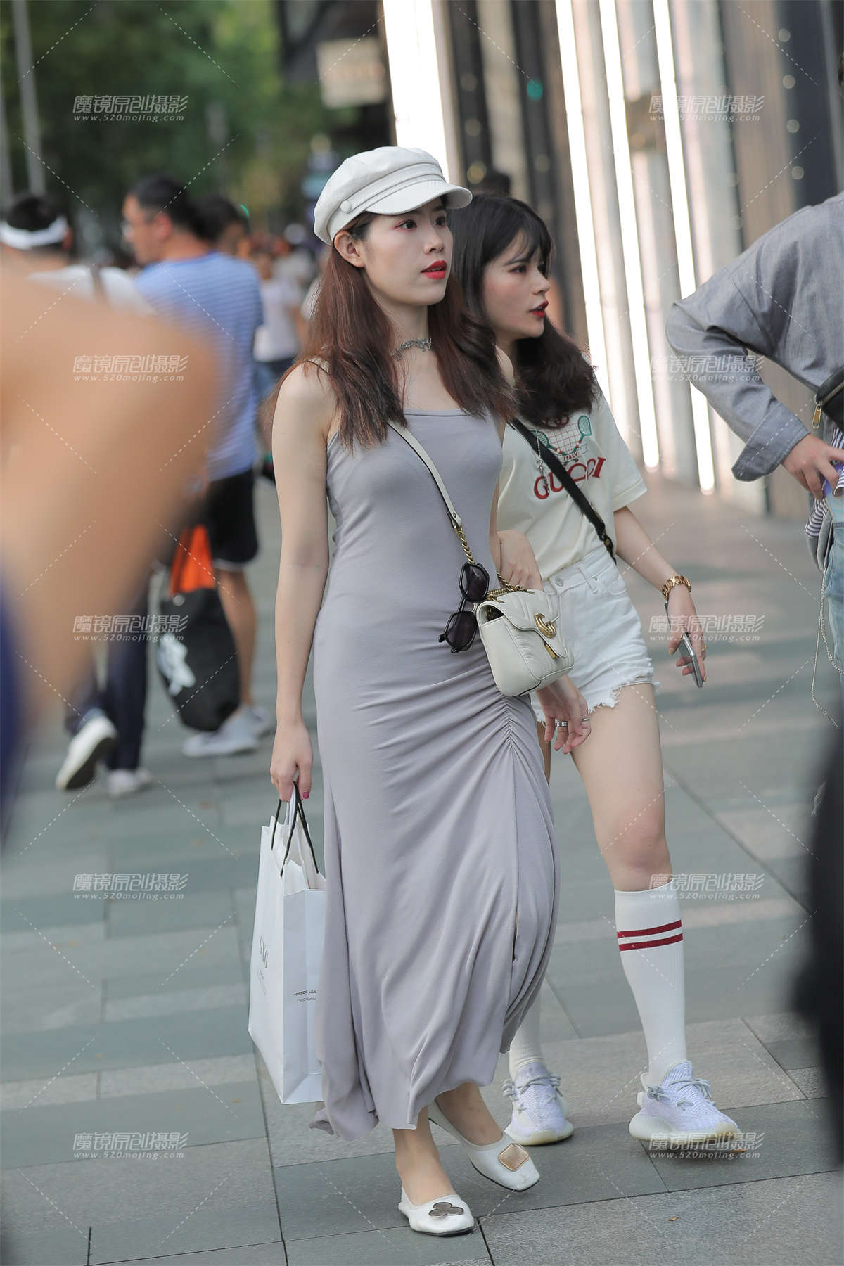 【凯恩赛贴】贴身长裙-日更街拍