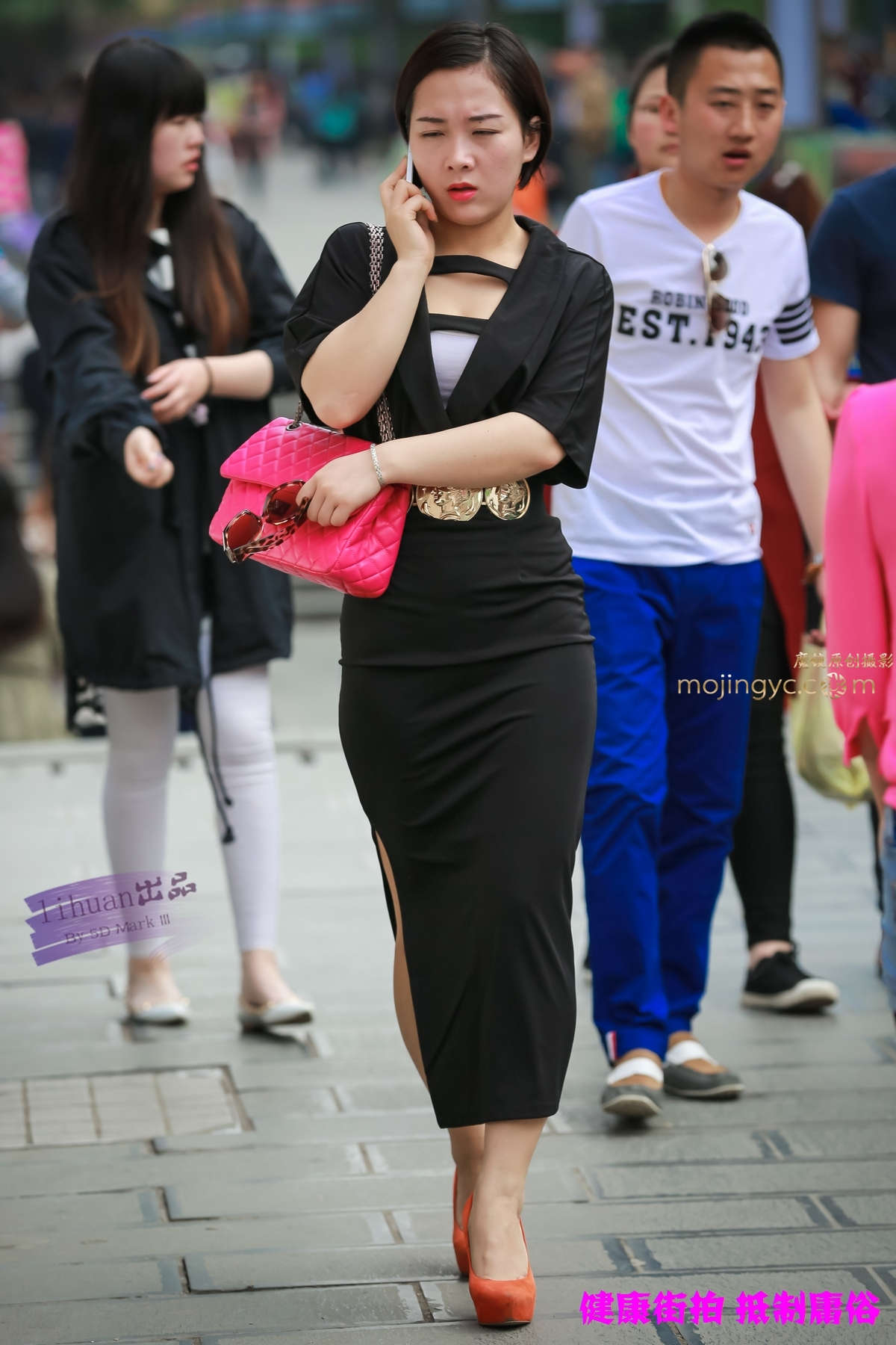 图片[2]-李欢原创-黑色一步裙（18P）-日更街拍