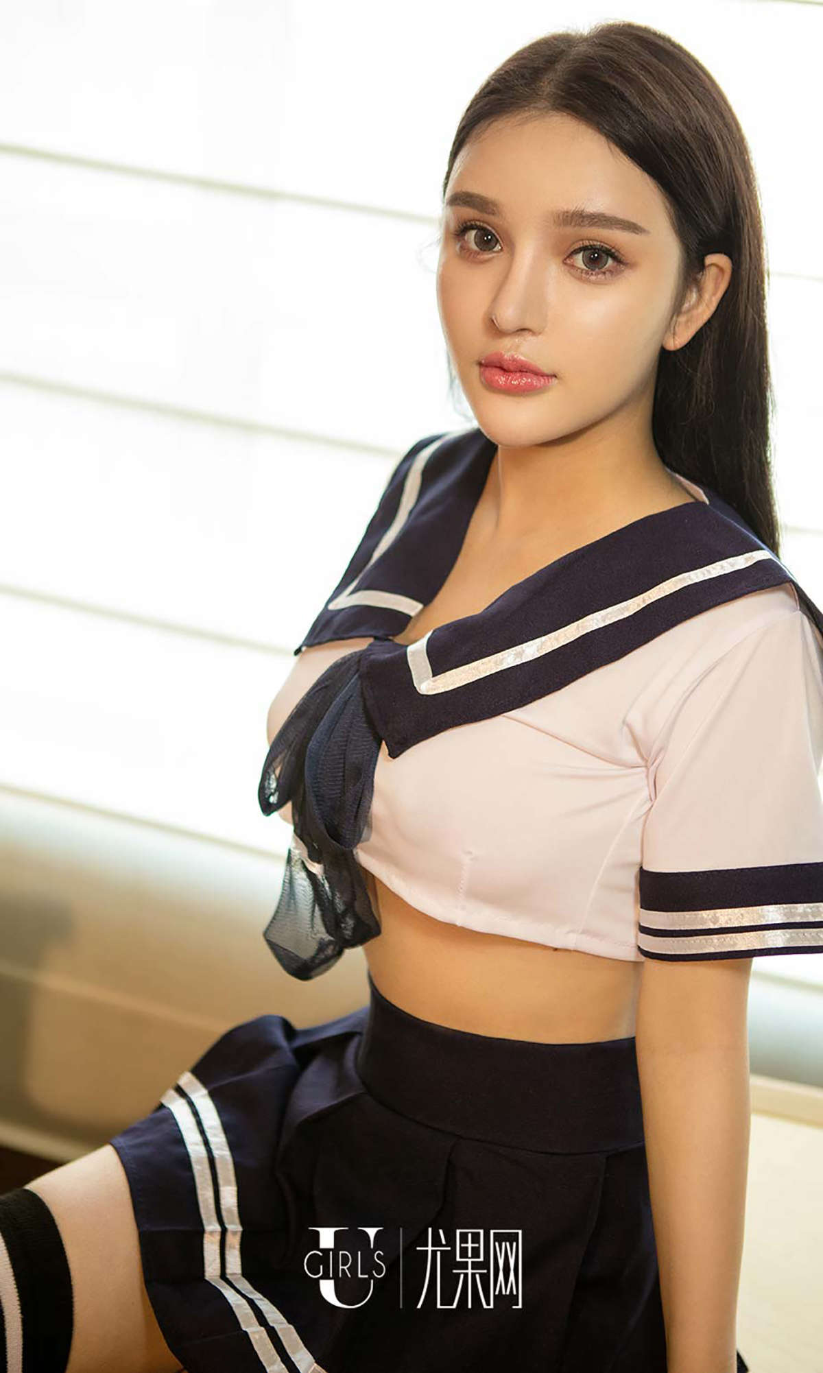 图片[2]-Ugirls爱尤物 NO.489 陈瑾萱 好萱你-日更街拍