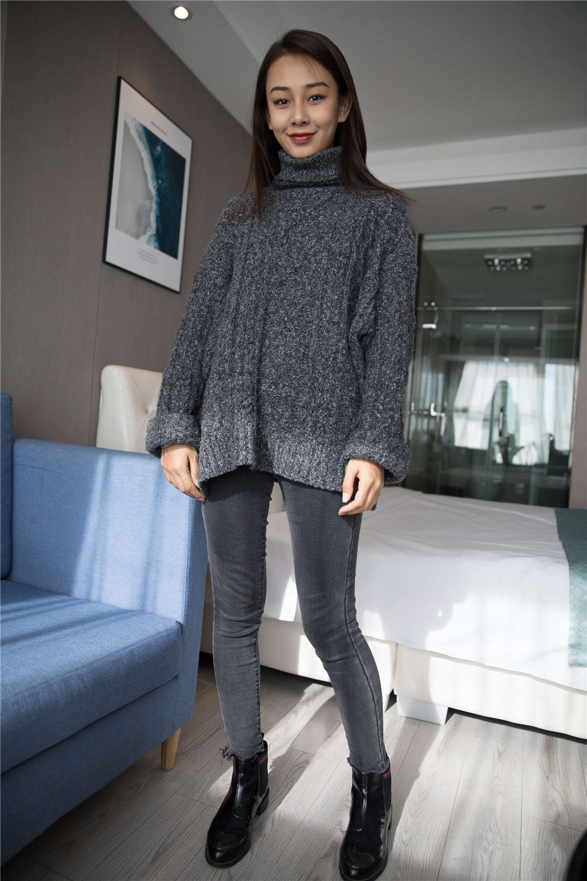 图片[2]-物恋传媒287期：岚岚-温暖的弦-日更街拍