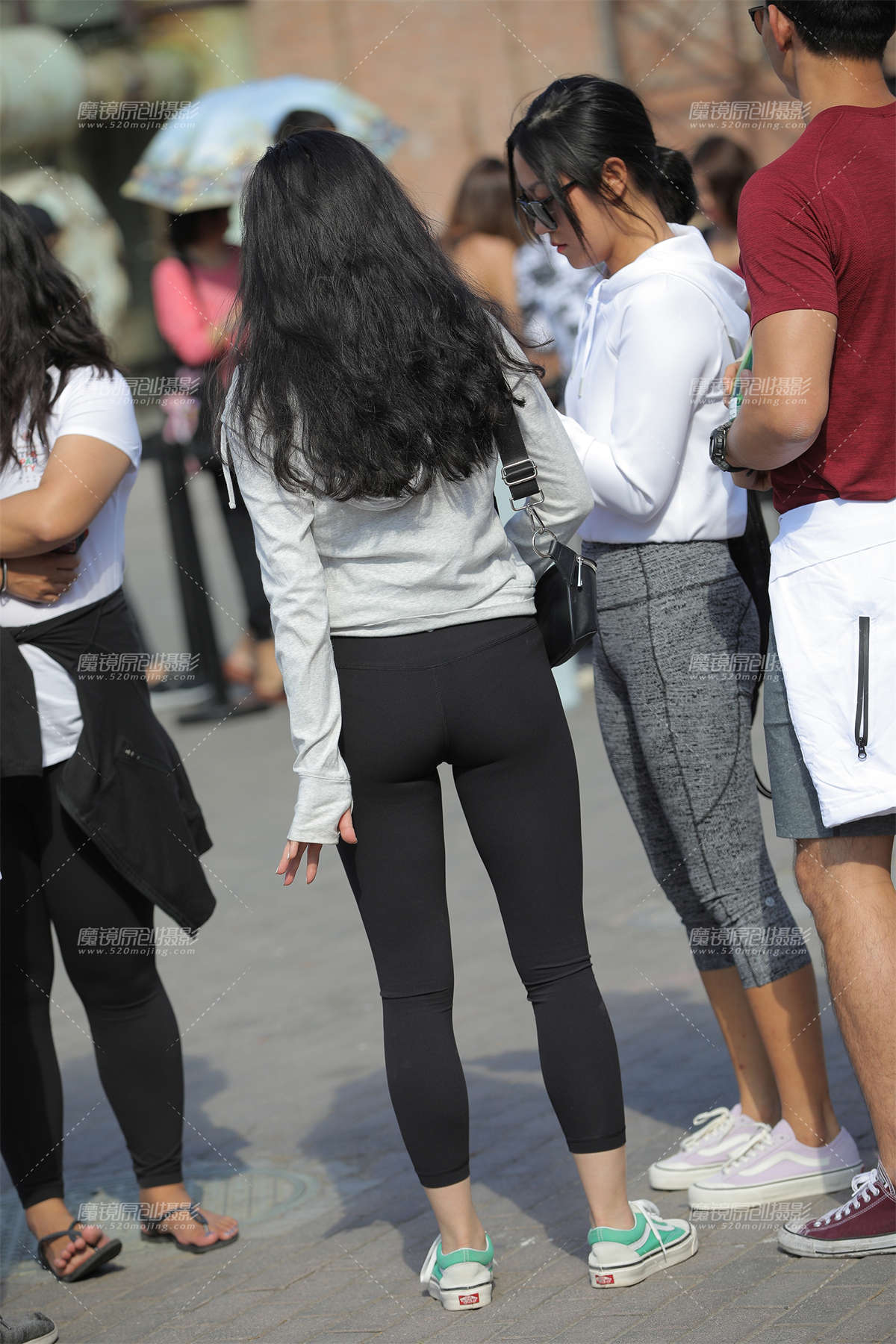 图片[2]-经典黑色瑜伽裤-日更街拍