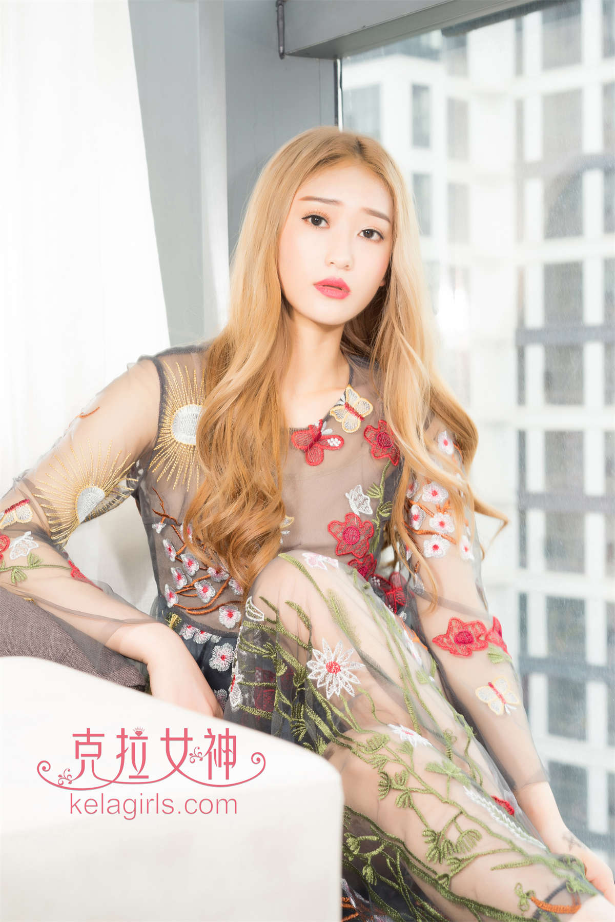 Kelagirls克拉女神 2017.10.09 晨可 裙底风光插图1