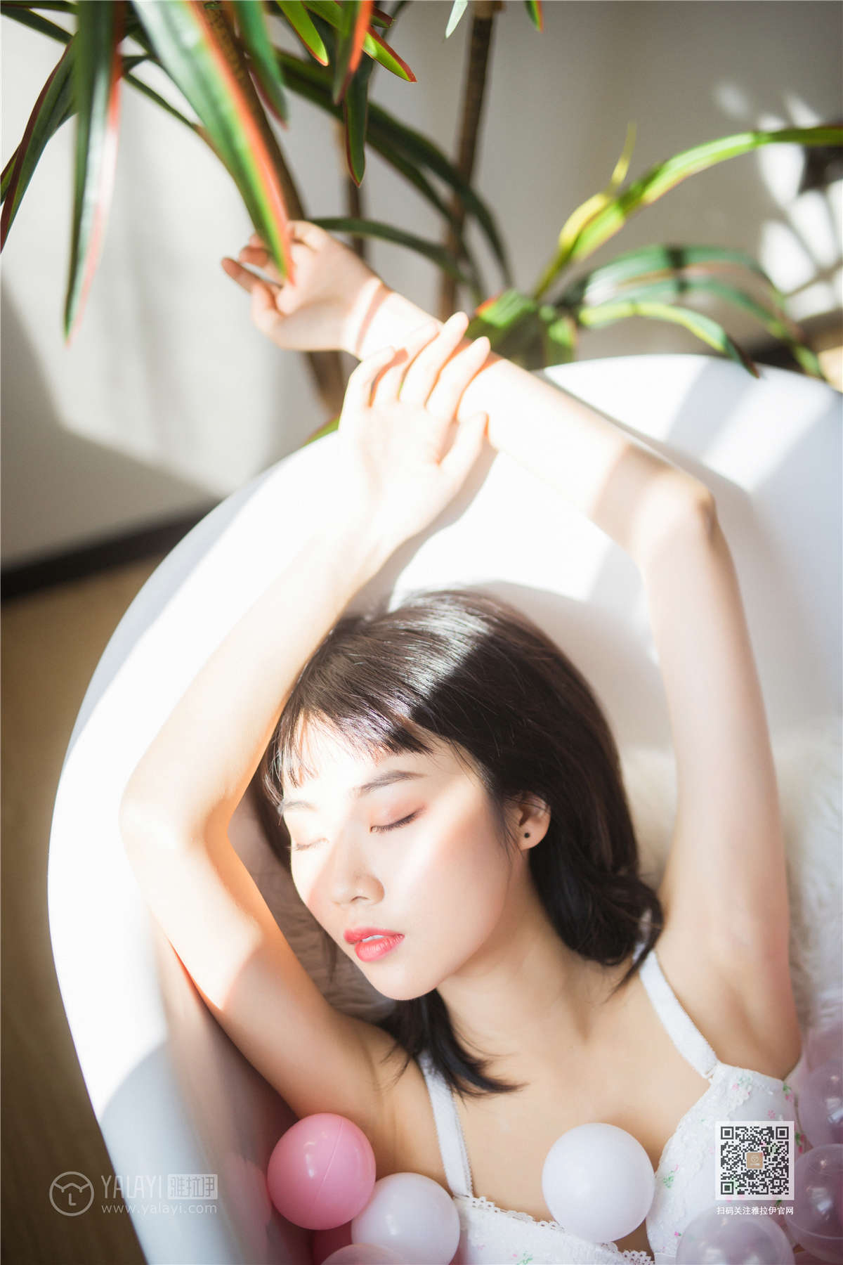 YALAYI雅拉伊 No.528 缤纷时光 粉粉-日更街拍