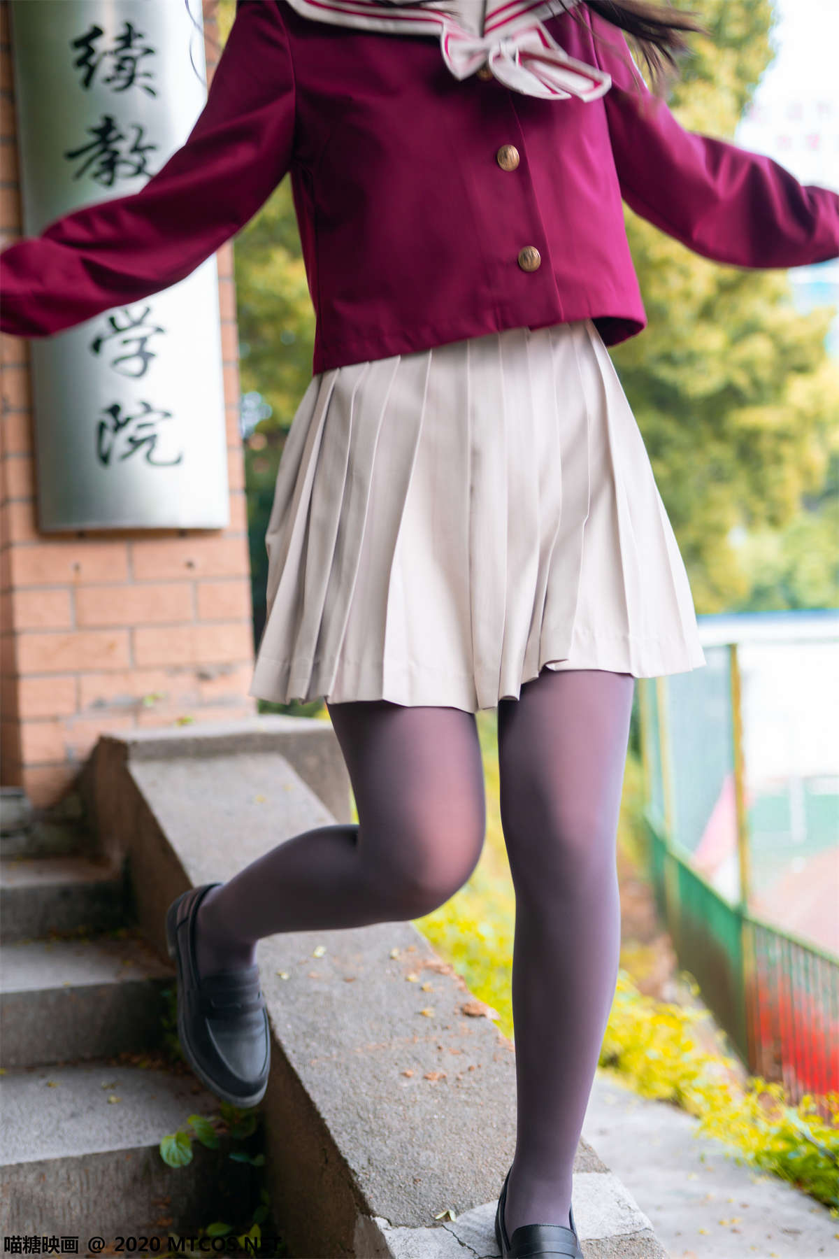 喵糖映画 VOL.078 放学后来约会吧 半度度度喵-日更街拍