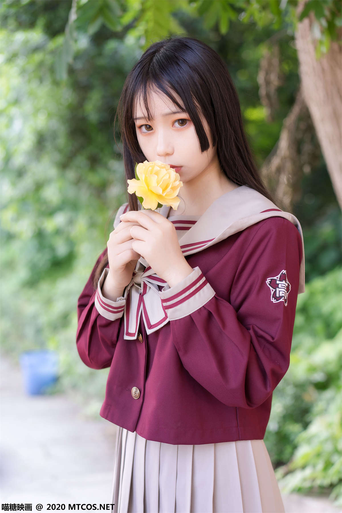 图片[2]-喵糖映画 VOL.078 放学后来约会吧 半度度度喵-日更街拍