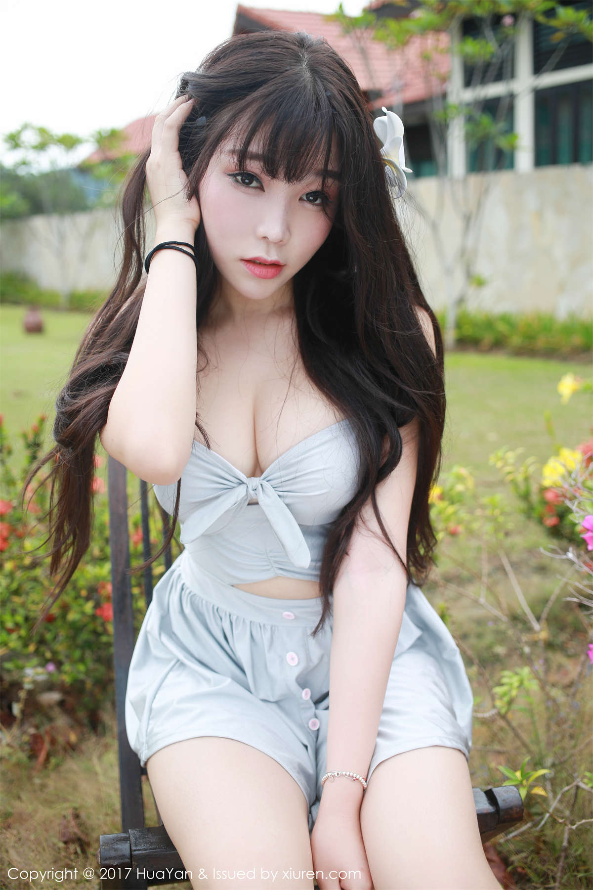 HuaYan花の颜 2017.05.31 VOL.038 芝芝Booty-日更街拍
