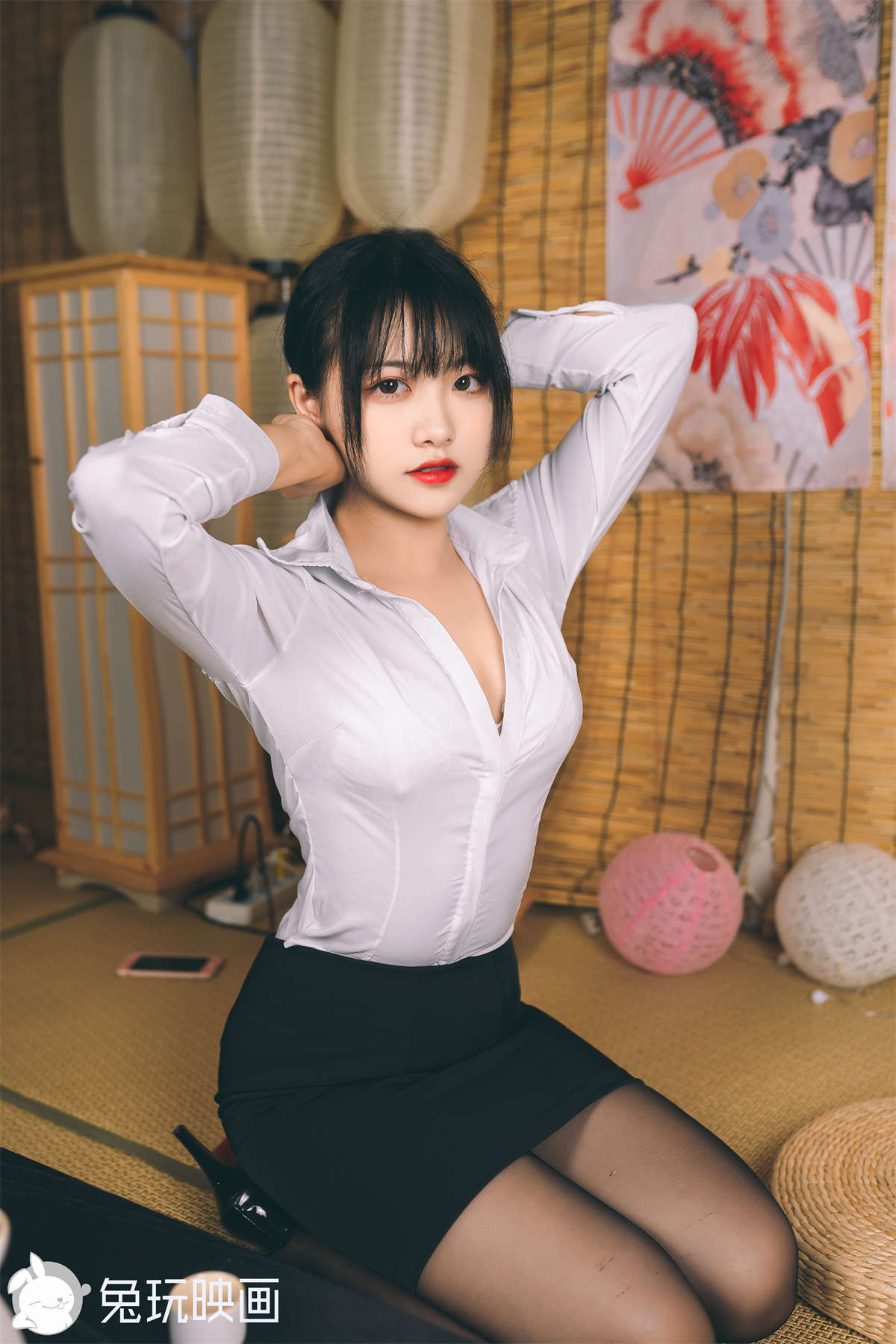 图片[2]-兔玩映画 VOL.070 制服OL-日更街拍