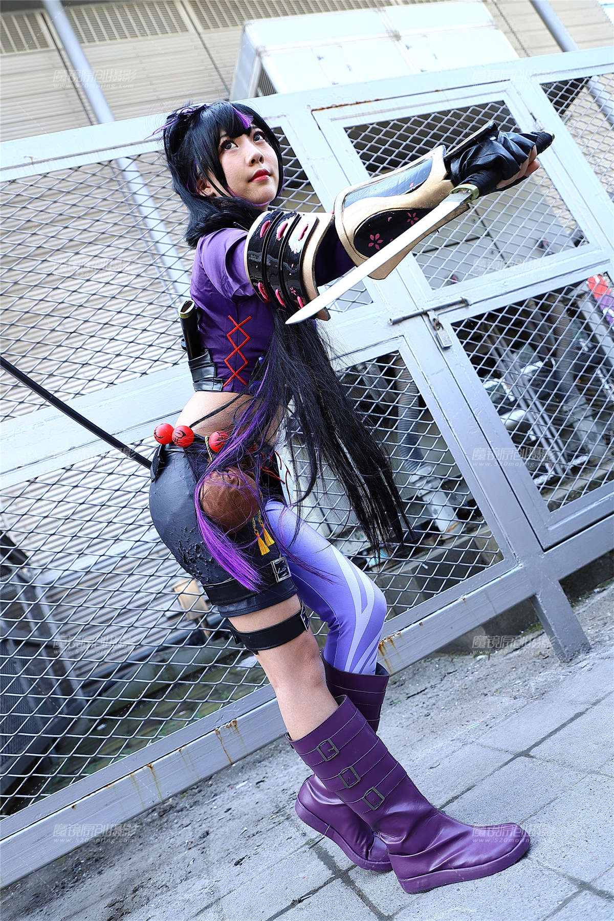 紫衣cosplay插图1