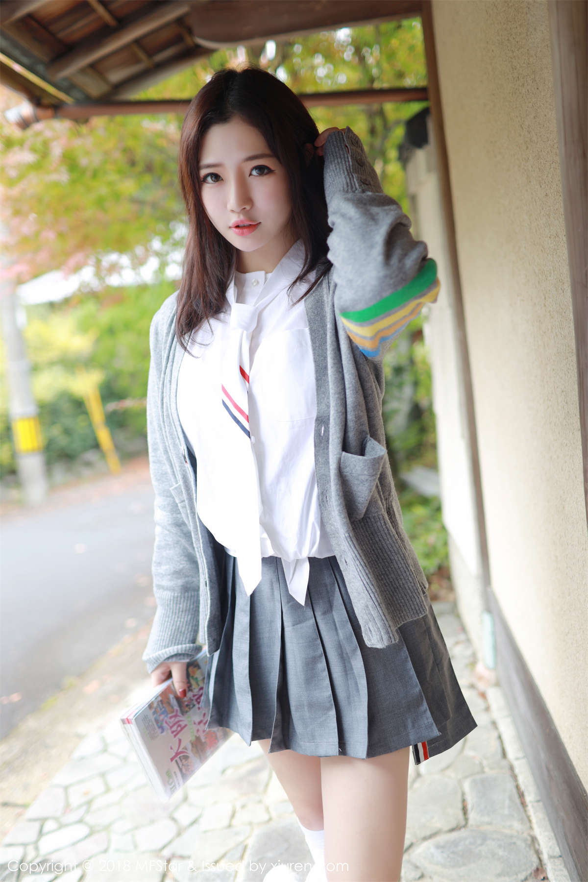 MFStar模范学院 2018.11.19 VOL.162 徐cake-日更街拍
