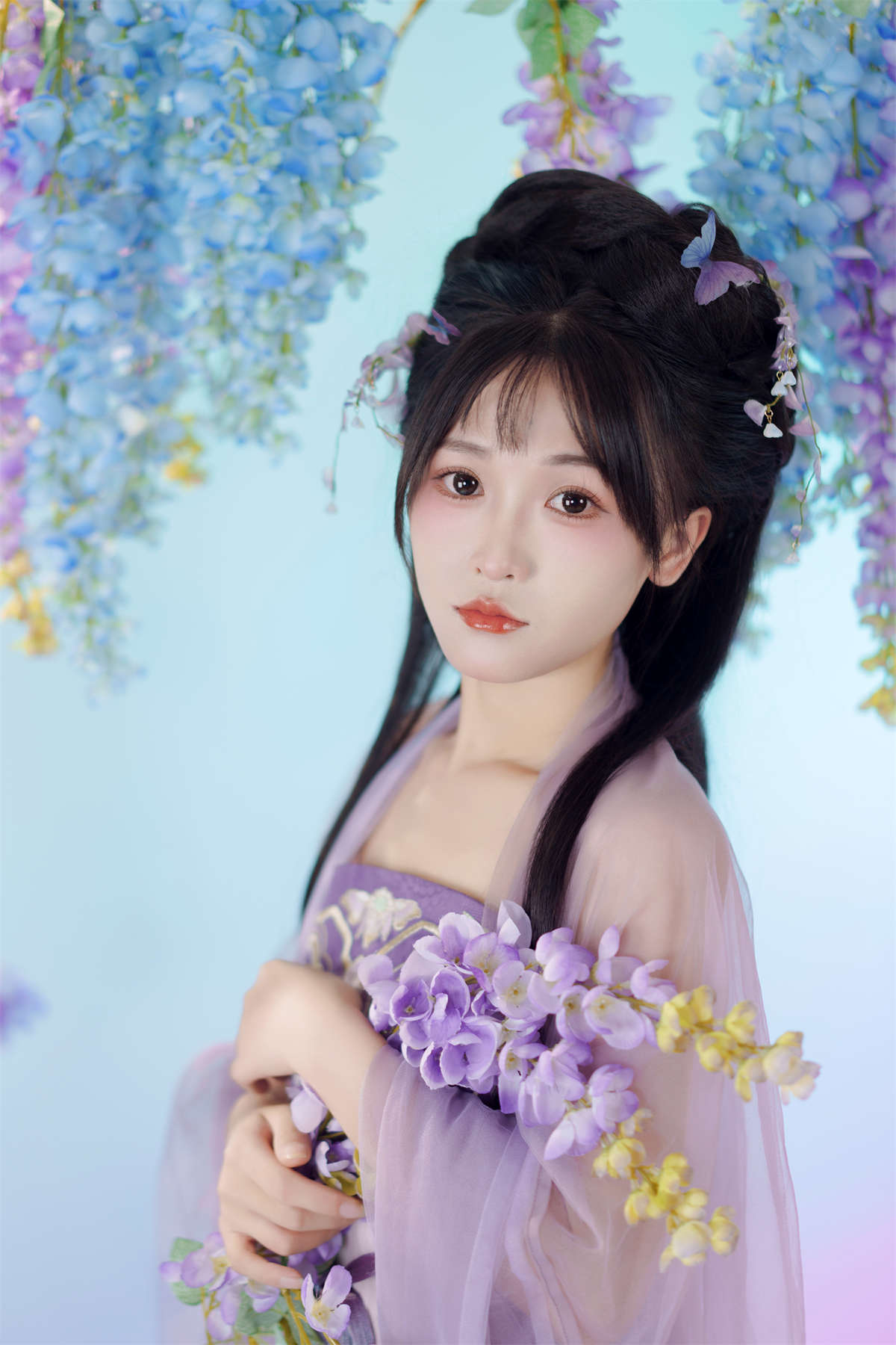 YITUYU艺图语 2024.06.25 陌上紫藤香如故 小小雨-日更街拍