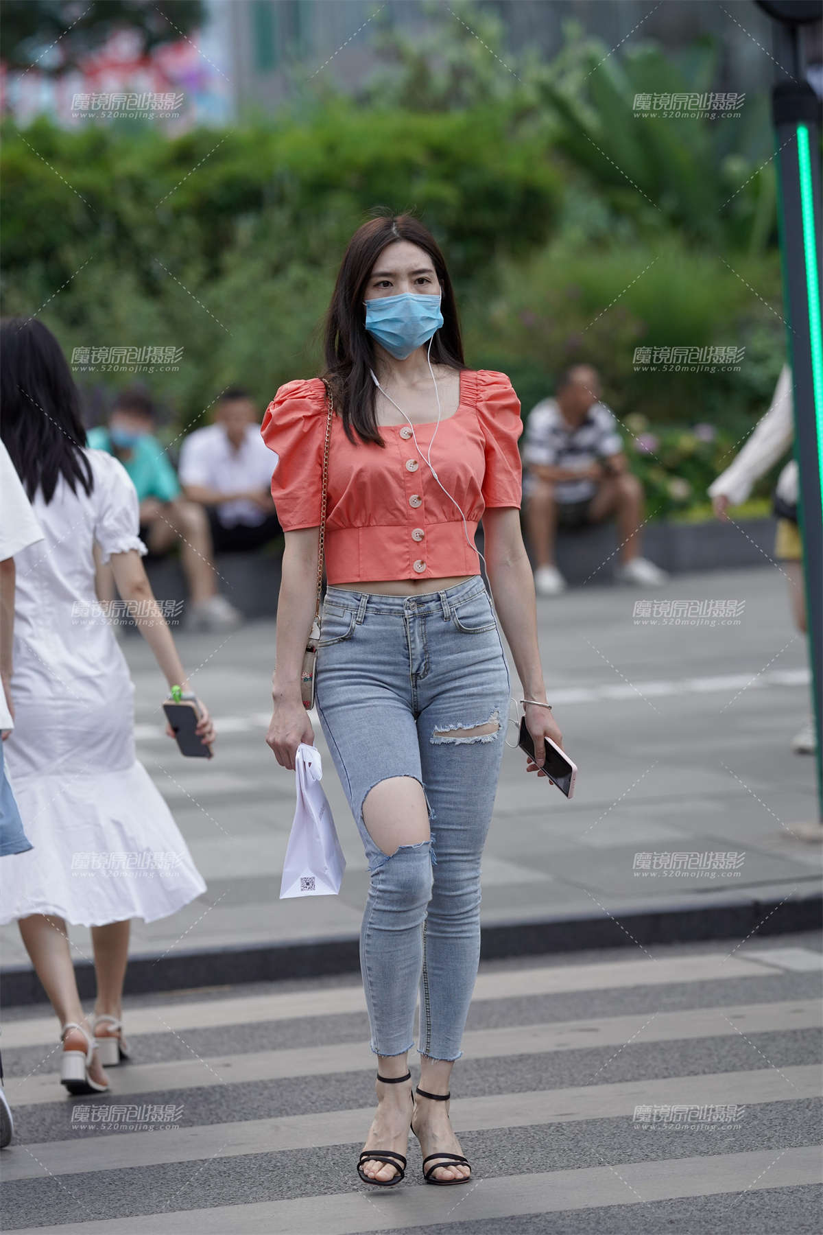 【凯恩赛贴】紧身牛仔-日更街拍