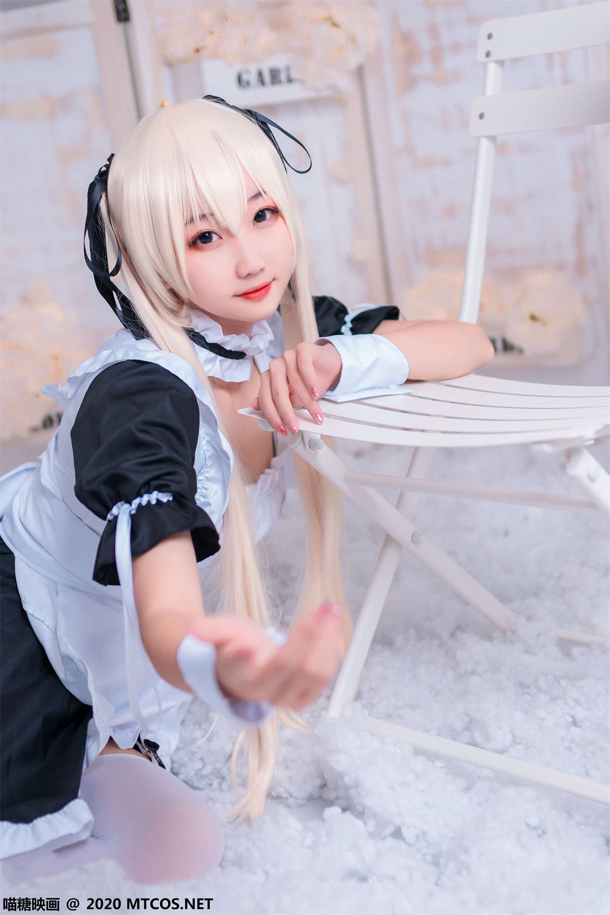 喵糖映画 VOL.082 穹妹女仆-日更街拍