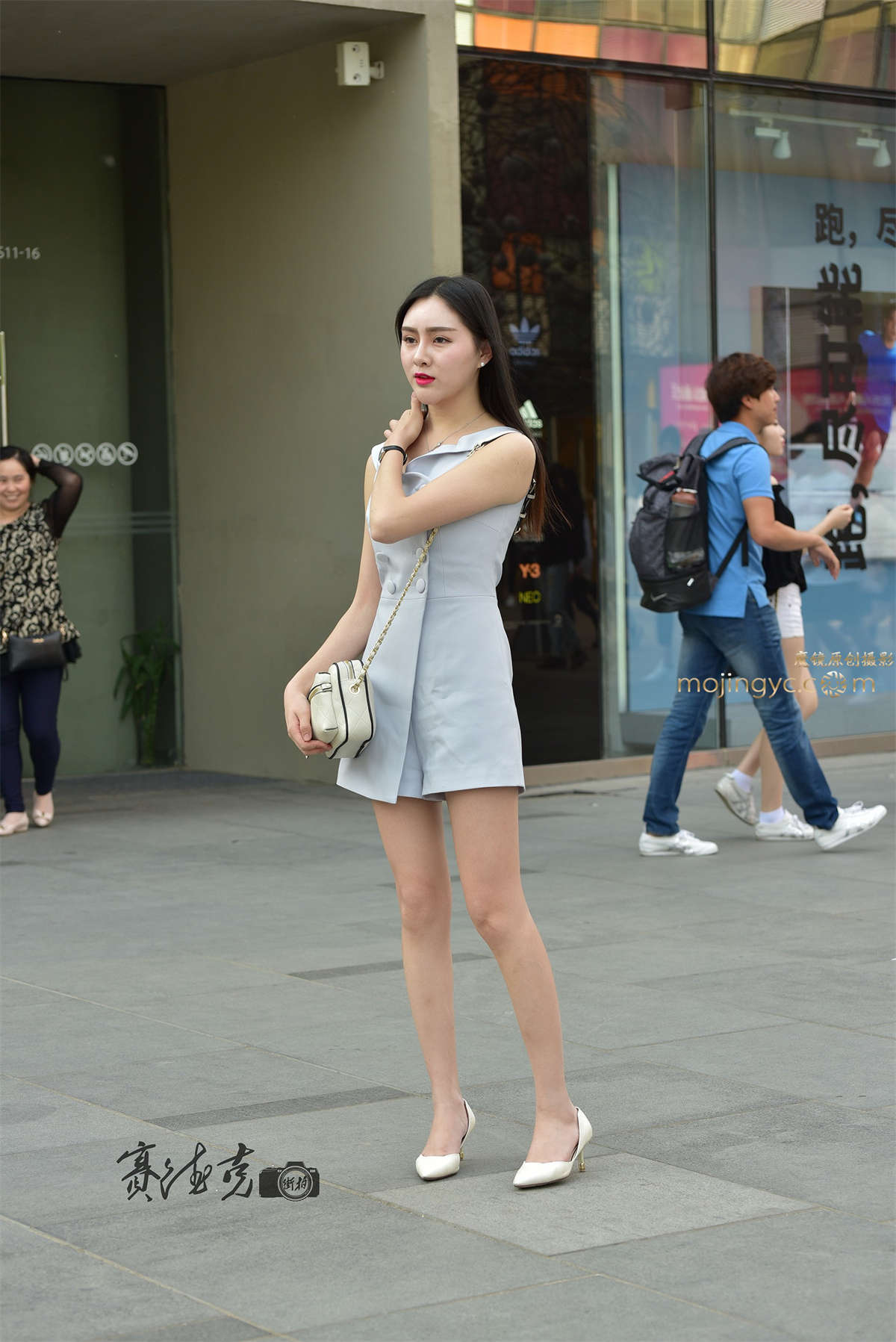 长腿美女-日更街拍