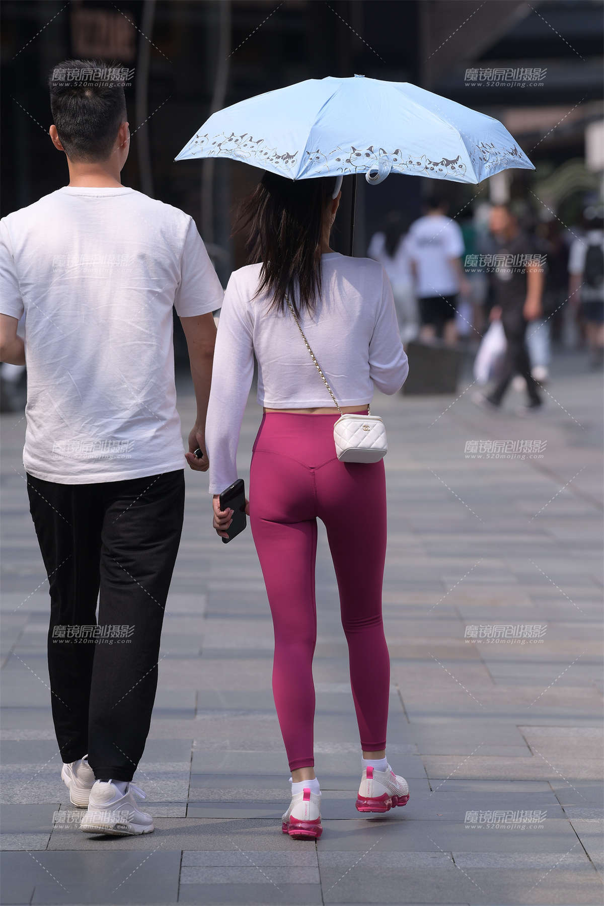 图片[2]-嫣红瑜伽裤-日更街拍