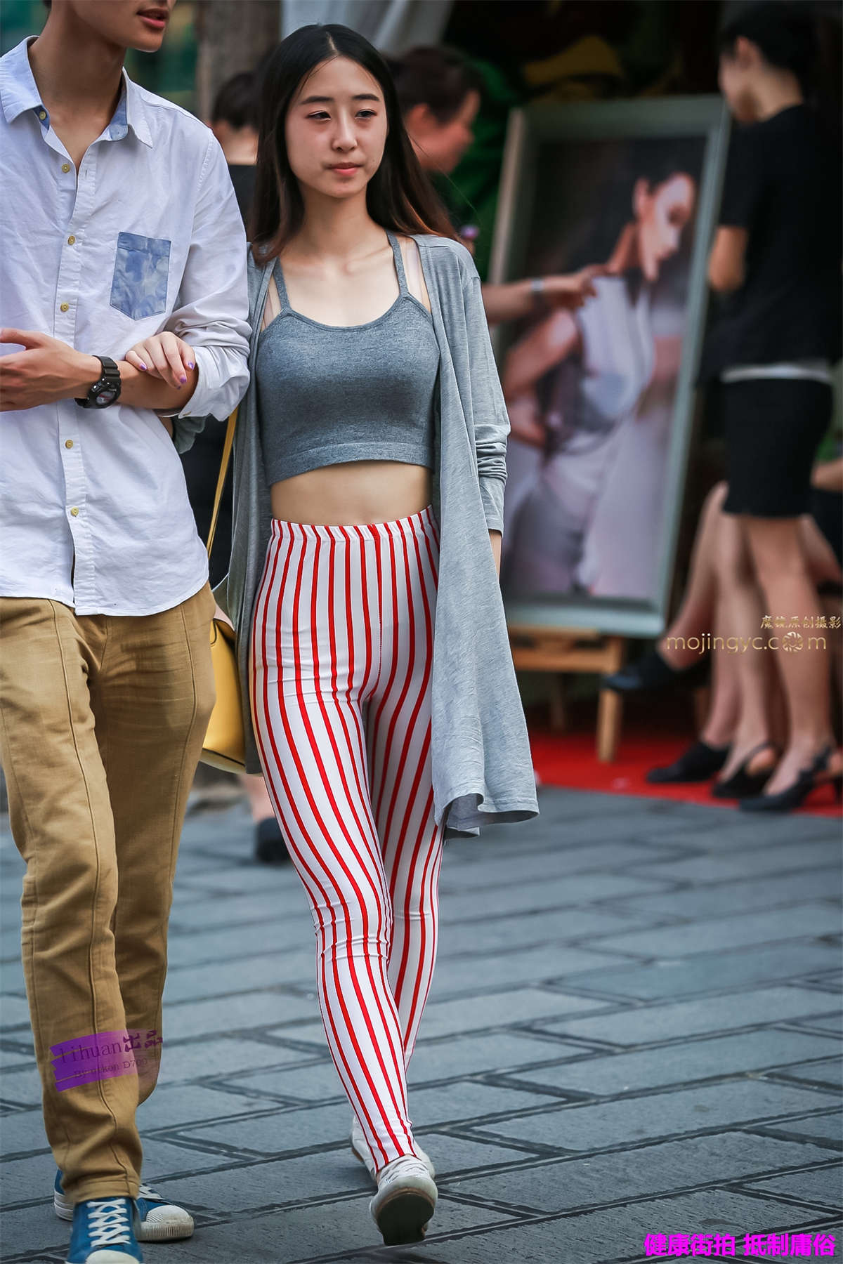 李欢原创-完美正面（6P）-日更街拍