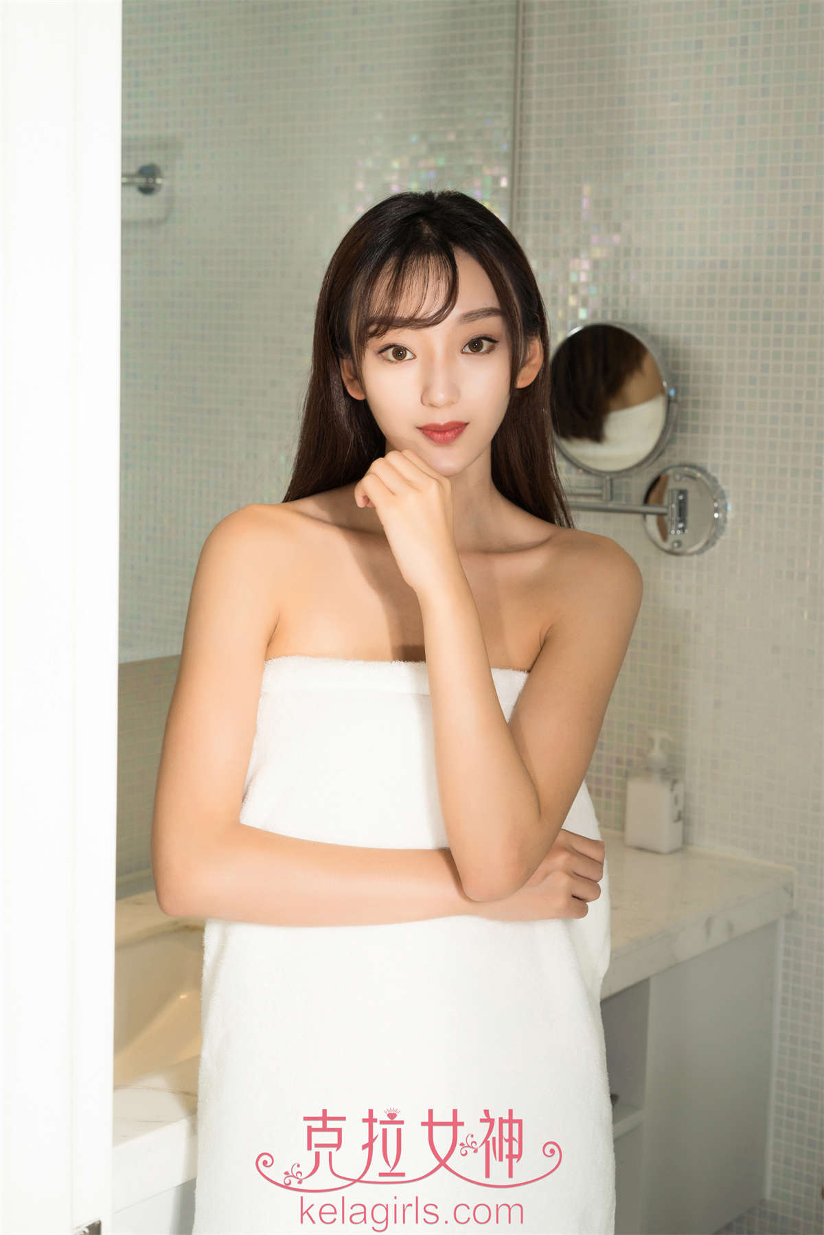 Kelagirls克拉女神 2017.10.16 爽儿 冰雪冷美人-日更街拍