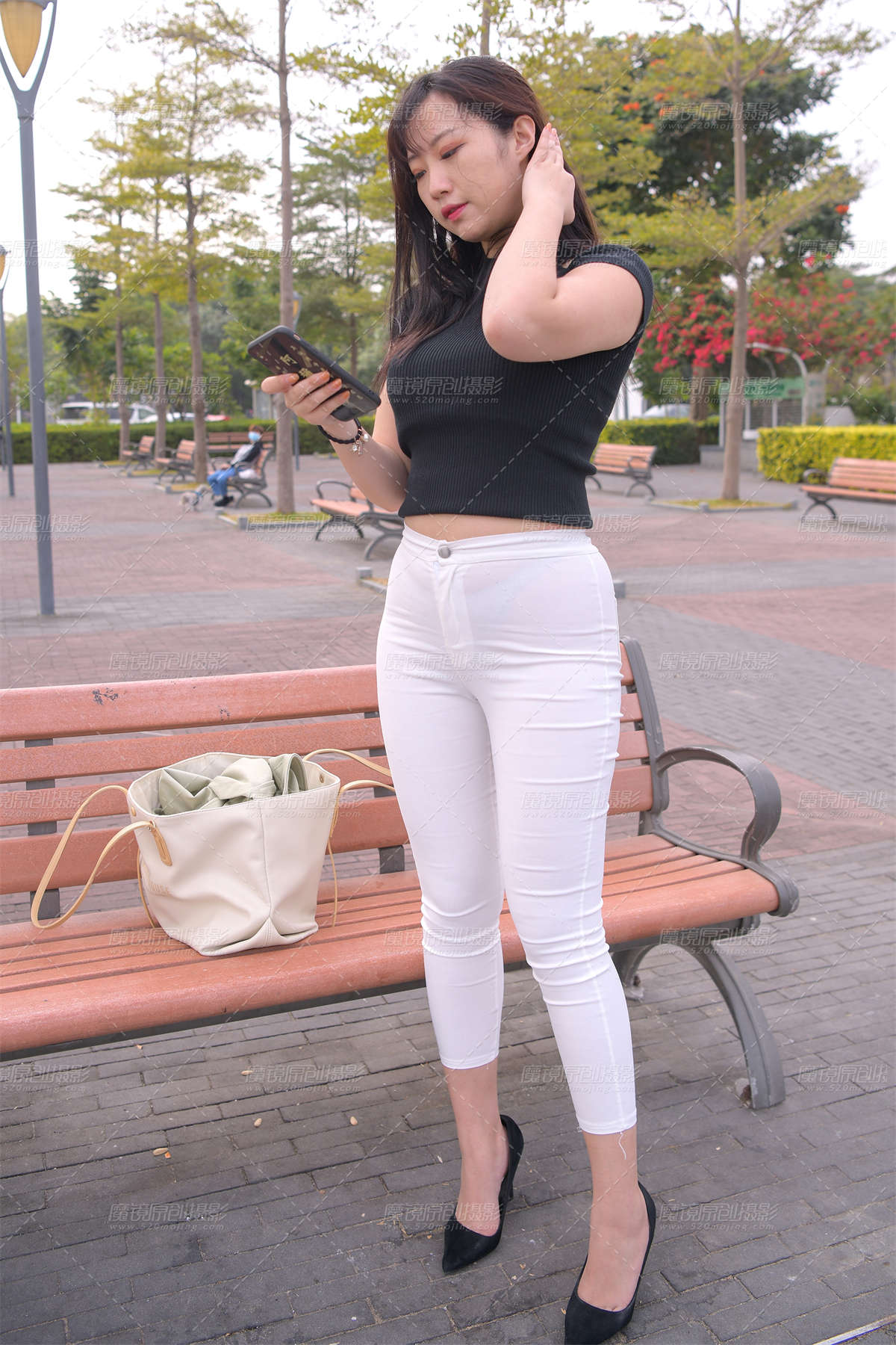 【魂魂街拍作品】白裤-往事清零-日更街拍