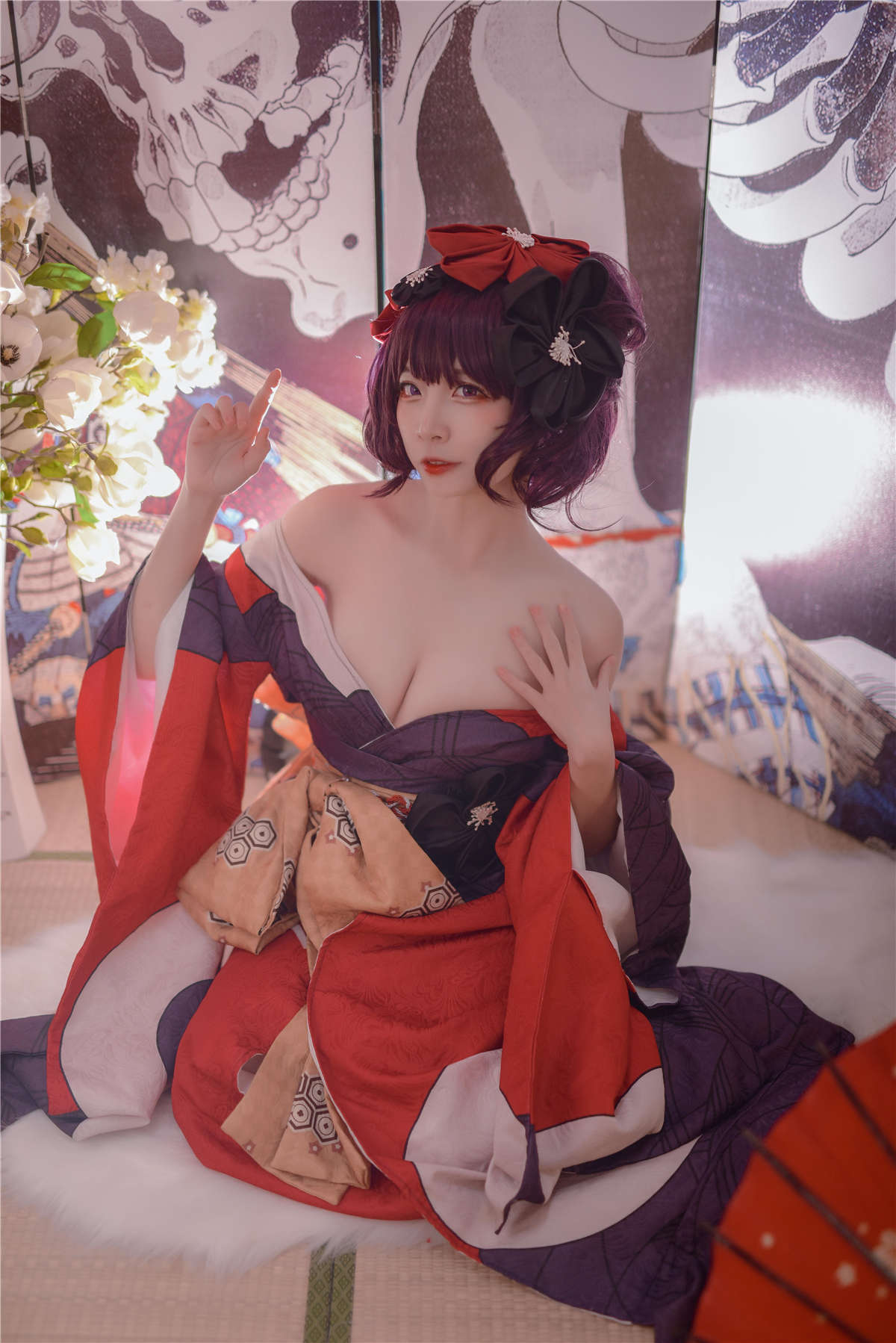 图片[2]-高产型Coser-二佐Nisa  Fate葛饰北斋-日更街拍