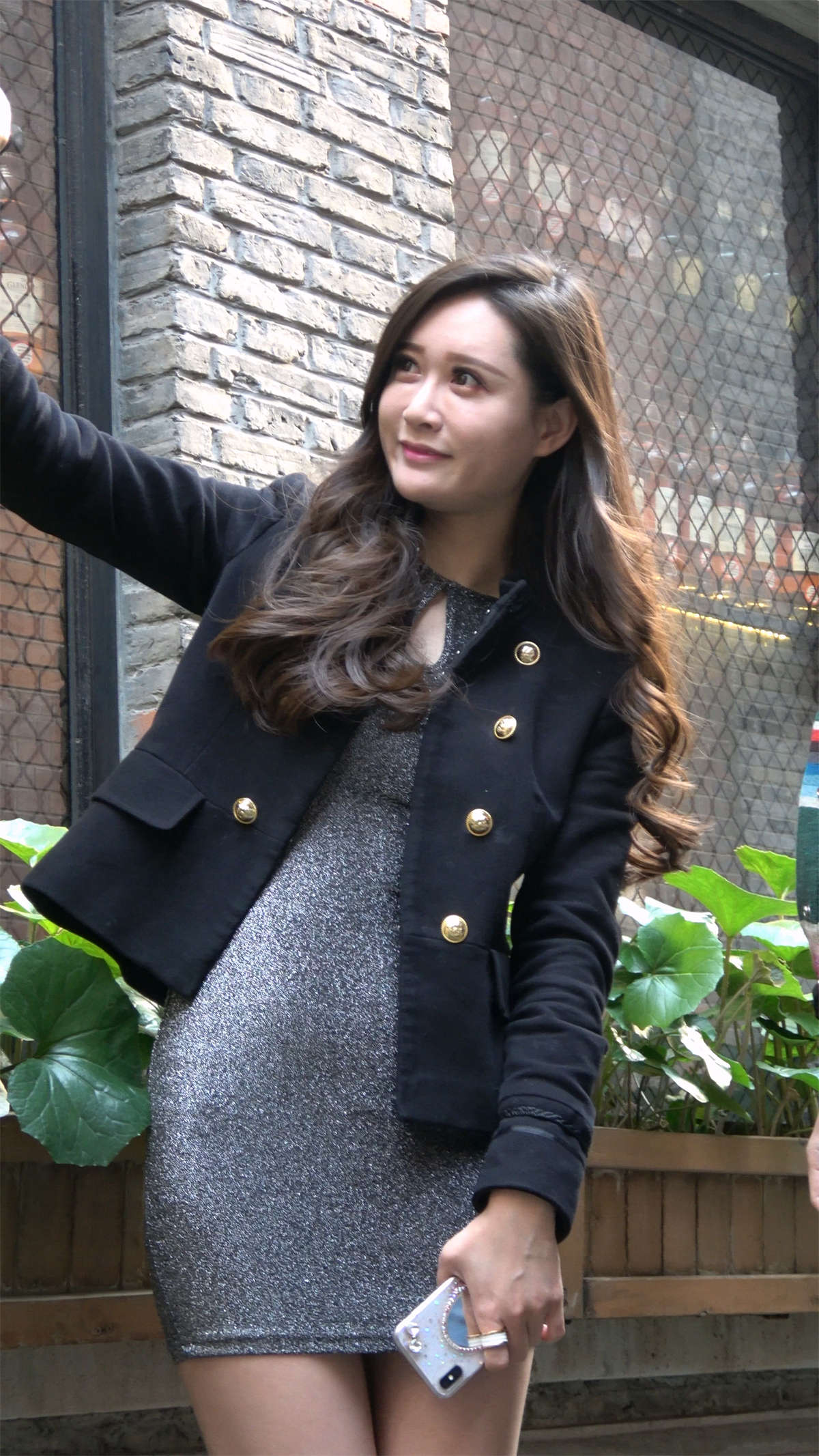 性感包臀裙高跟鞋美女极品女神-日更街拍