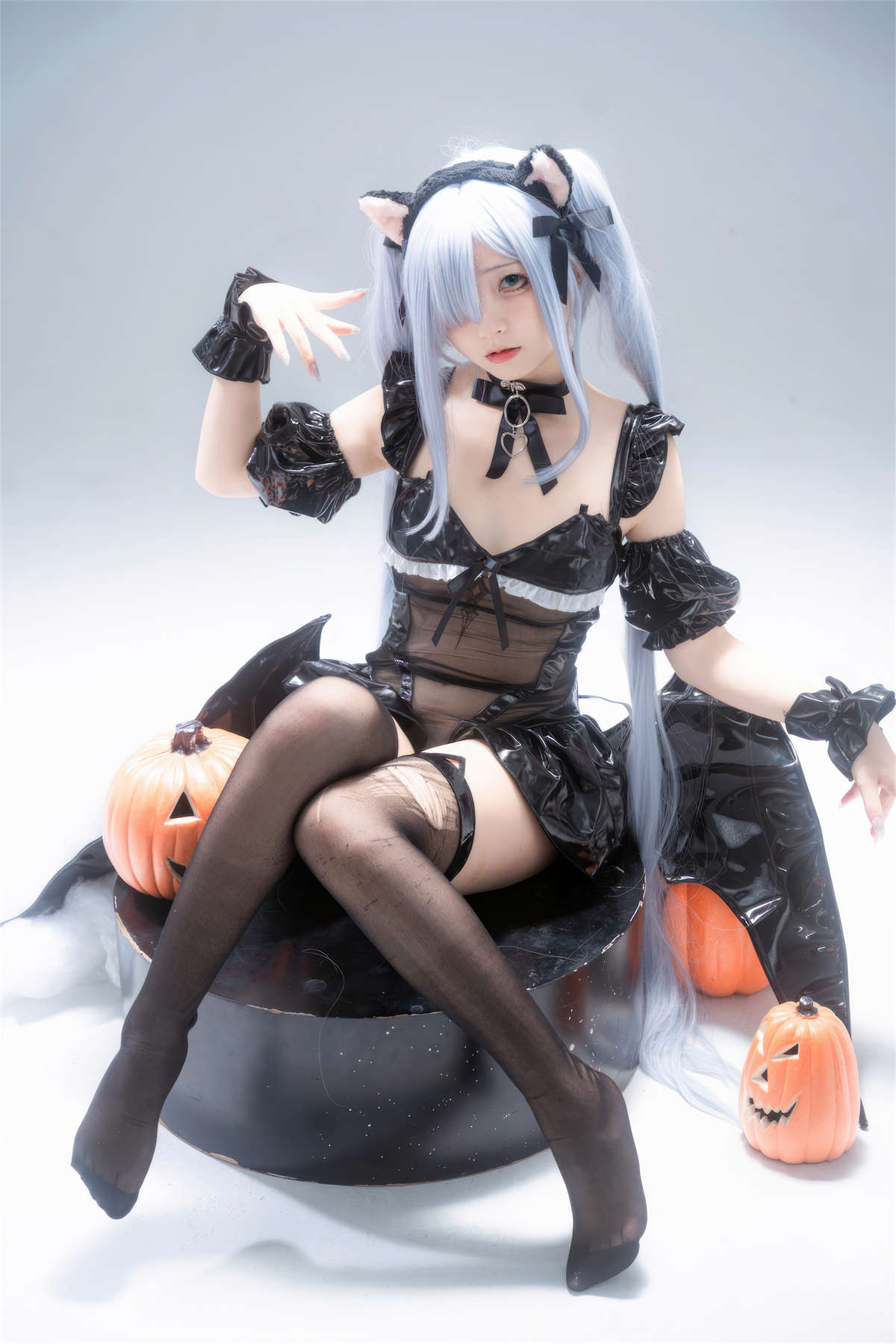 图片[2]-花铃 No.033 雅努斯 喵喵惊悚夜-日更街拍