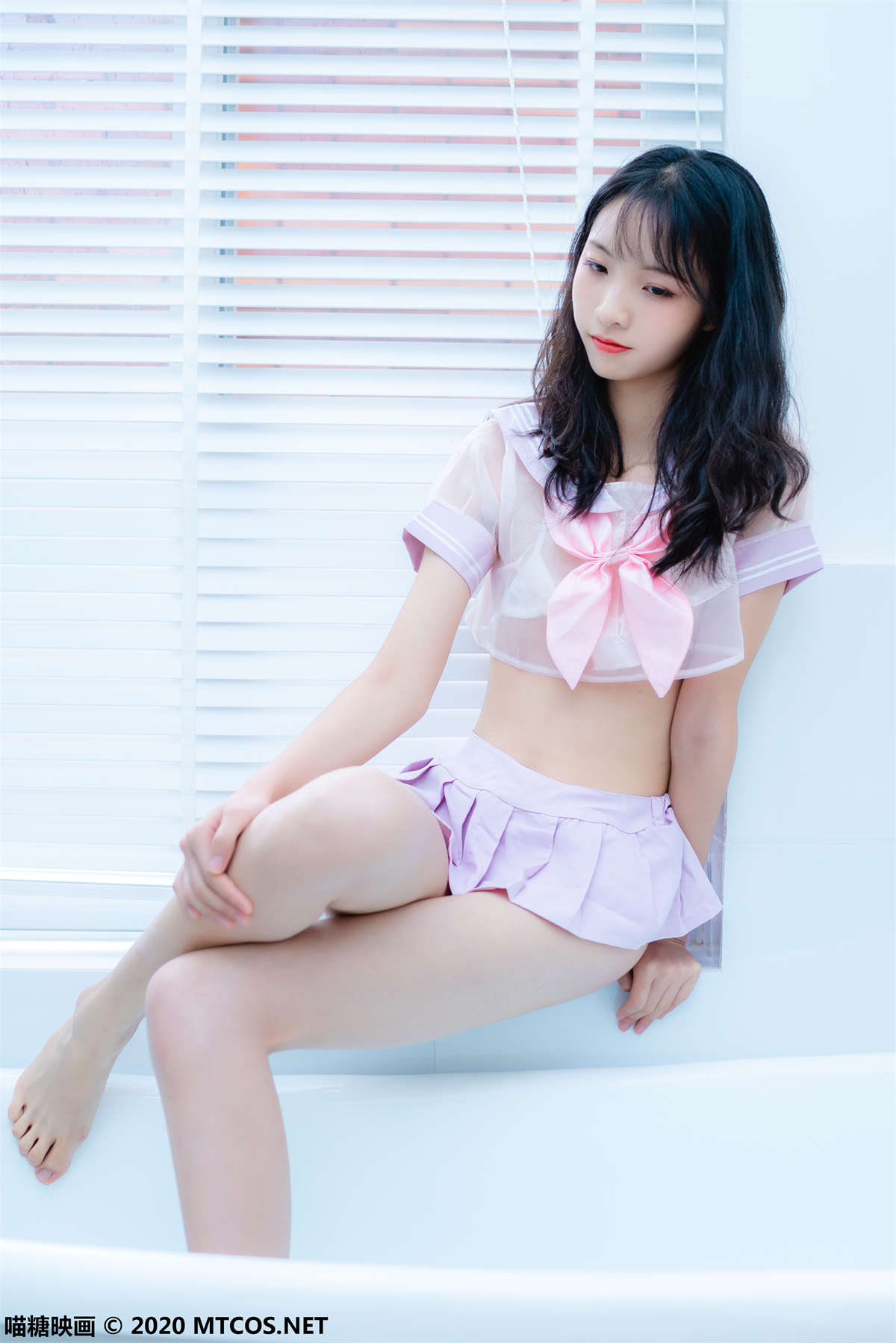 图片[2]-喵糖映画 VOL.088 私房浴缸-日更街拍