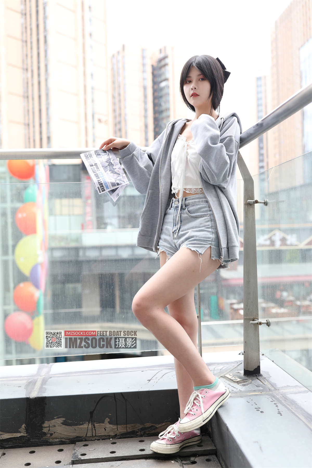 图片[2]-MZSOCK 2021 NO.016 美琳-日更街拍