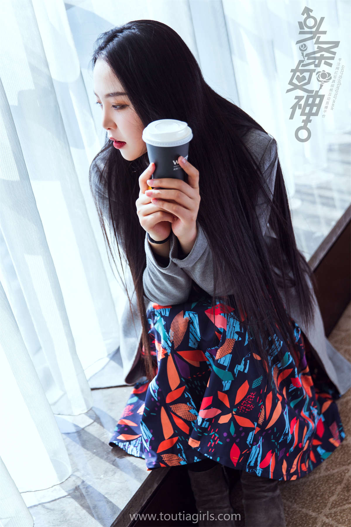 图片[2]-TouTiao头条女神 2018.03.24 宁宁 日光少女-日更街拍