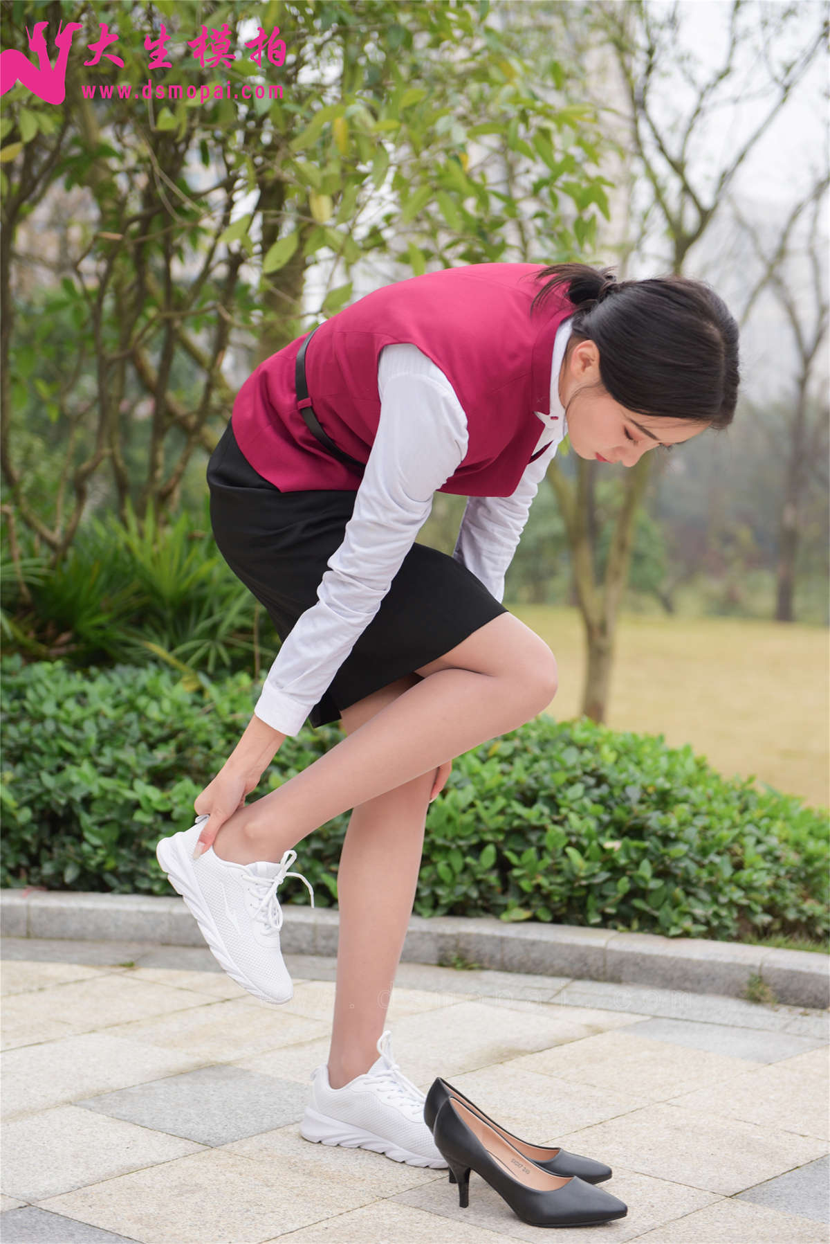图片[2]-大生模拍 NO.168 思思 空乘专业学妹-日更街拍