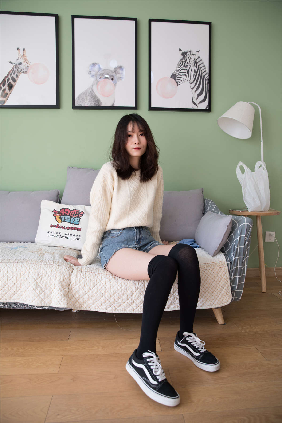 图片[2]-物恋传媒297期：猫耳-糖果心情-日更街拍