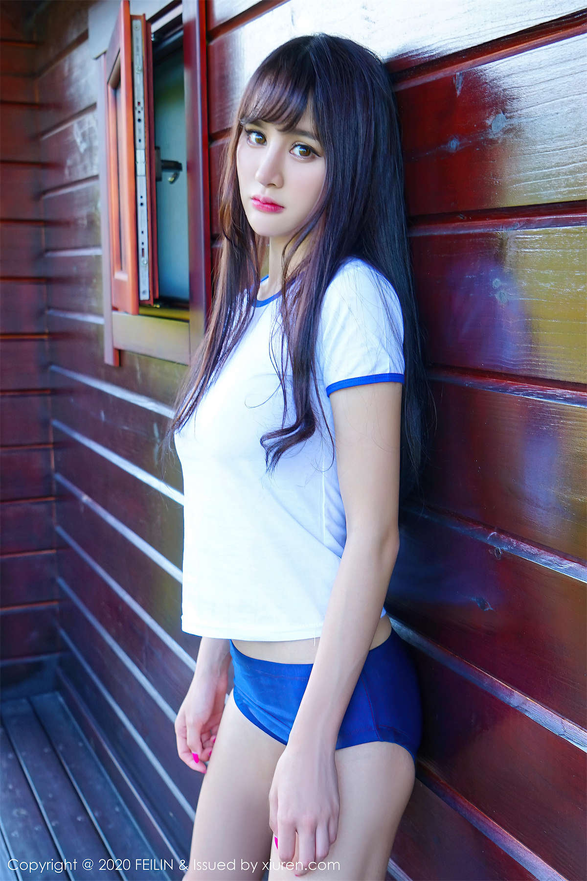 图片[2]-FeiLin嗲囡囡 2020.06.30 VOL.233 Cheryl青树-日更街拍