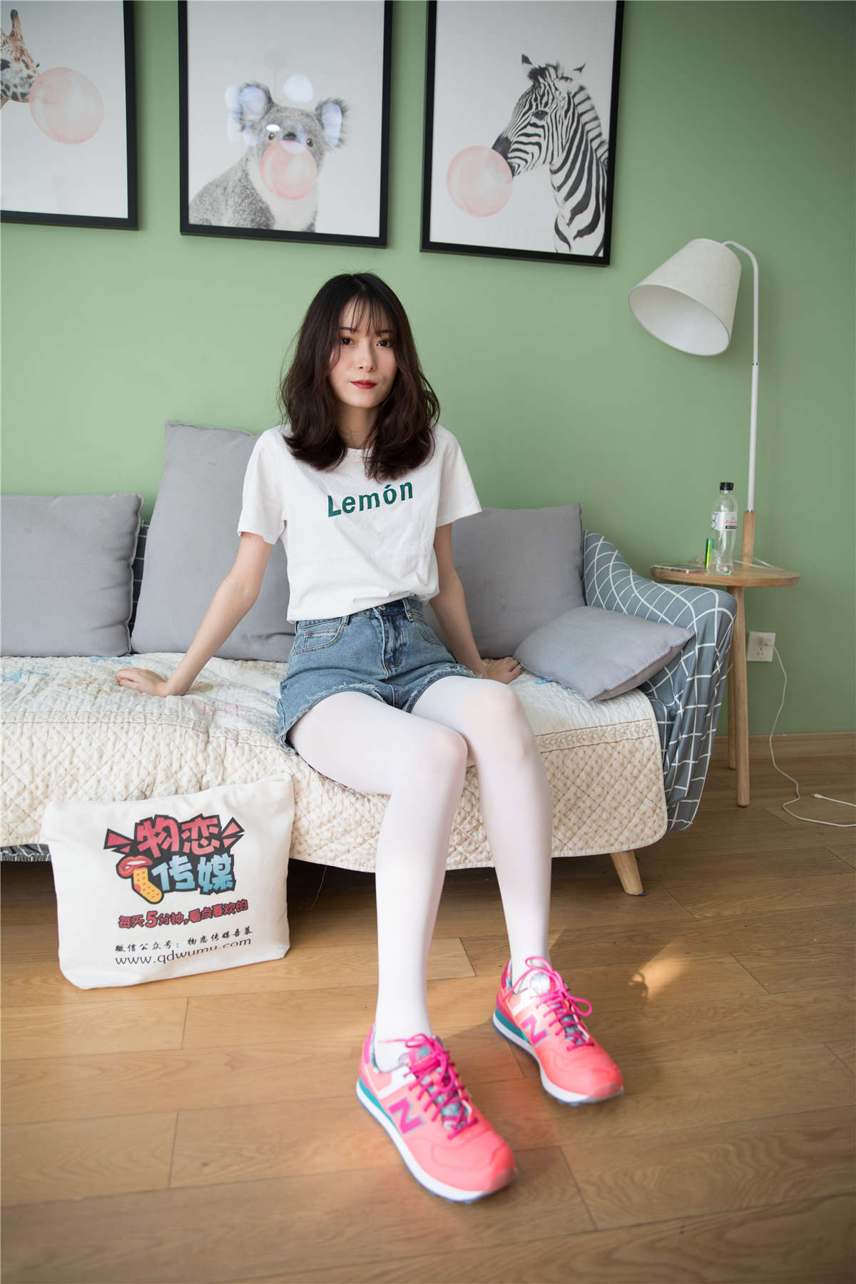 图片[2]-物恋传媒298期：猫耳-草莓牛奶-日更街拍