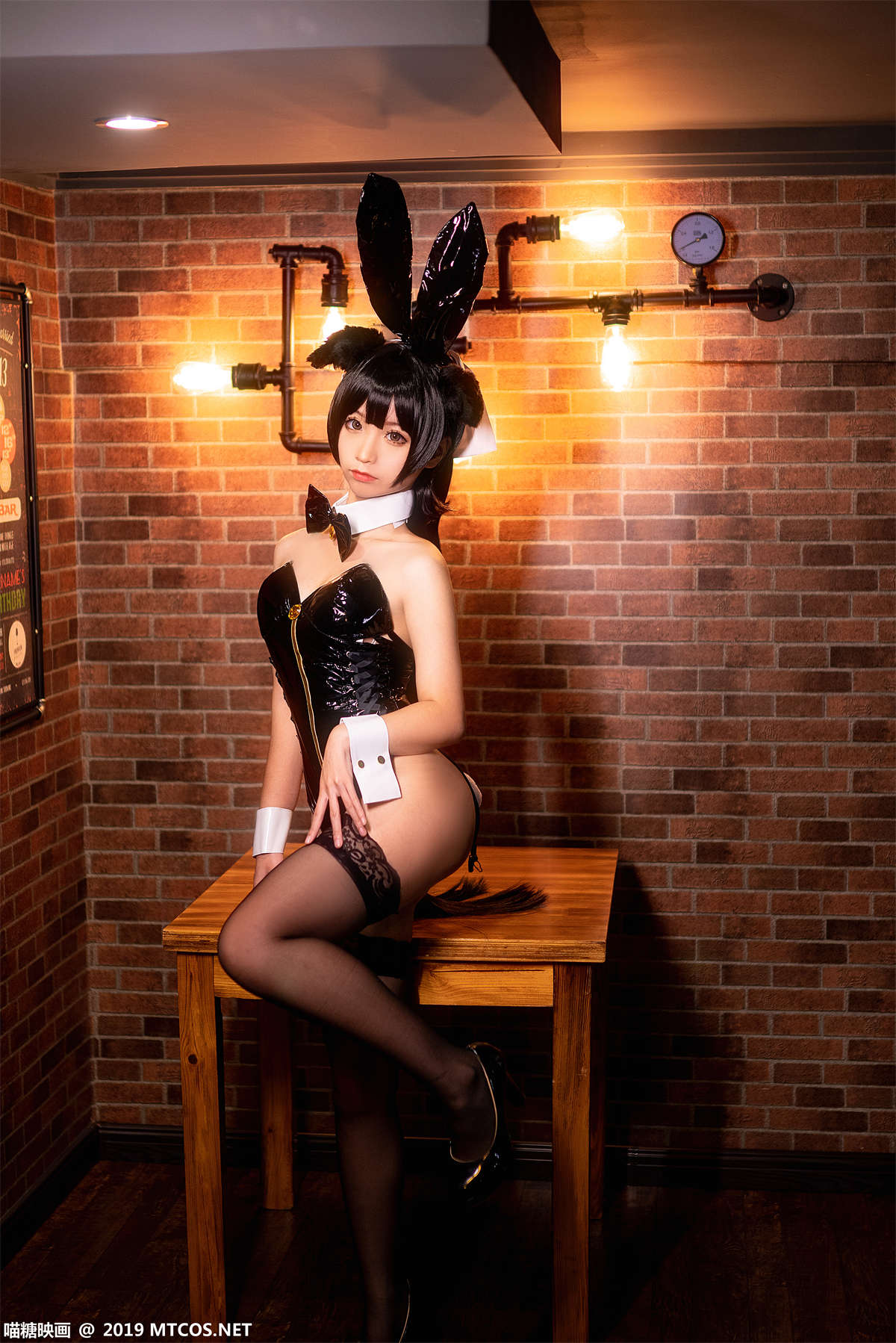 图片[2]-喵糖映画 SPL.003 高雄兔女郎 蠢沫沫-日更街拍