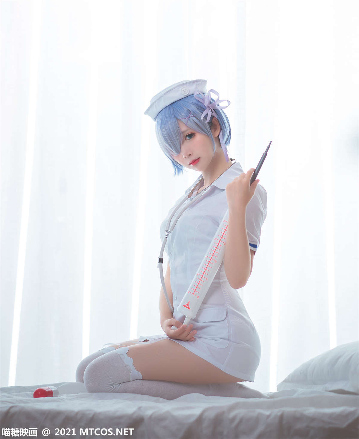 喵糖映画 VOL.387 雷姆护士-日更街拍