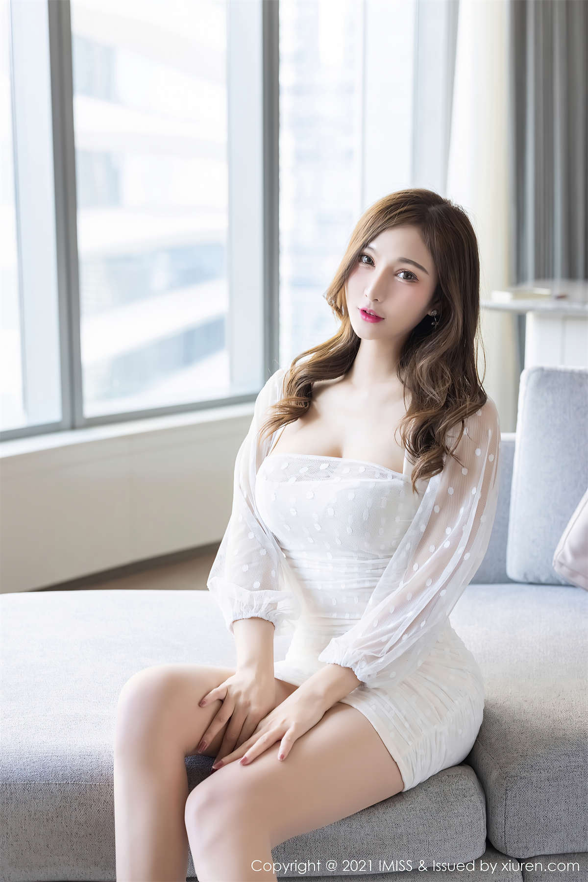 IMiss爱蜜社 2021.03.09 VOL.560 Lavinia肉肉-日更街拍