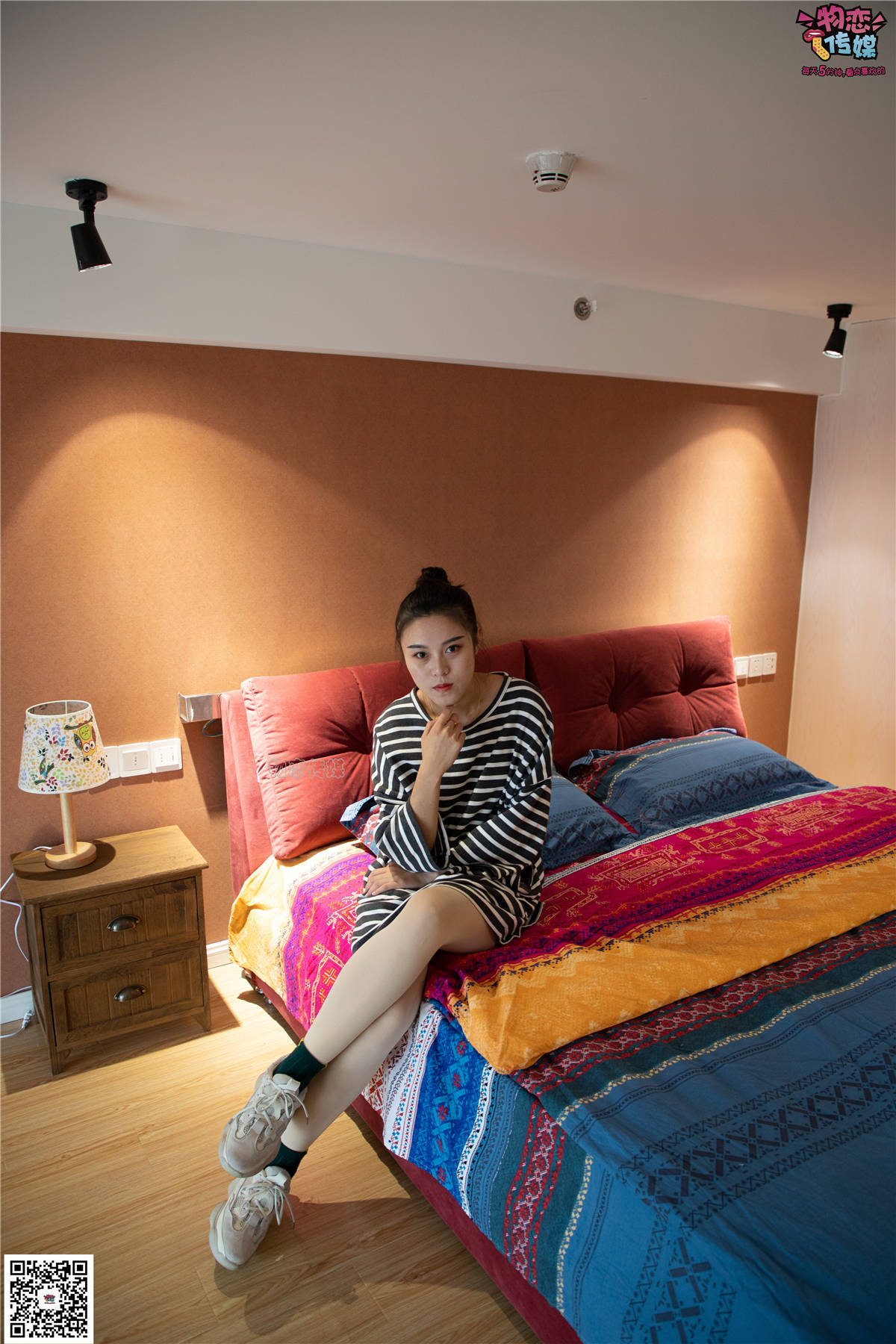 图片[2]-物恋传媒No.072期：刘心-人淡如水，花开富贵。-日更街拍