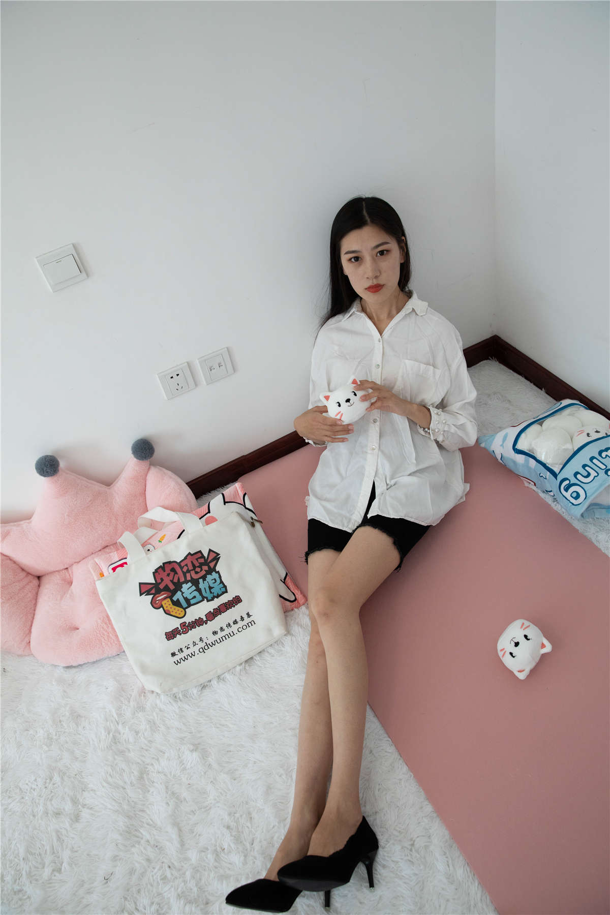 图片[2]-物恋传媒414期：苏镶-维多利亚的天使-日更街拍