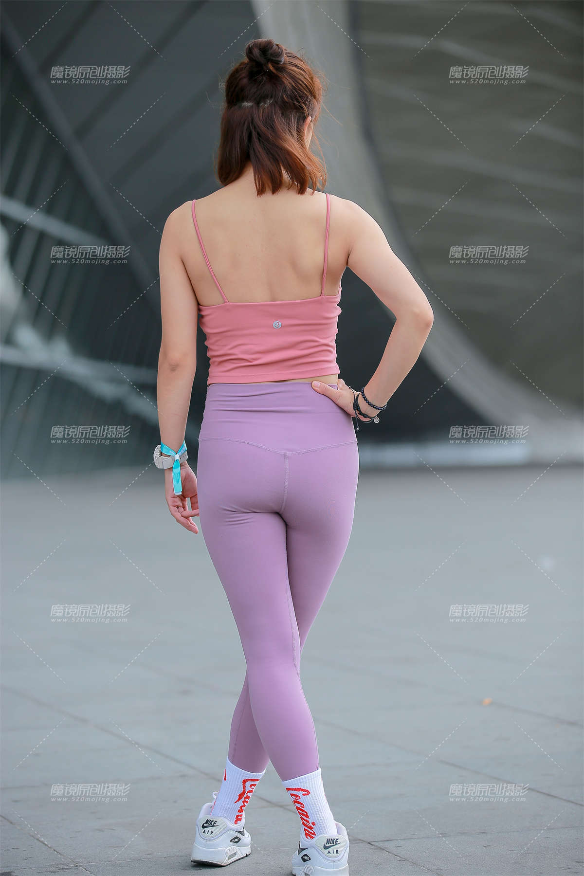 图片[2]-紧身瑜伽裤学员-日更街拍