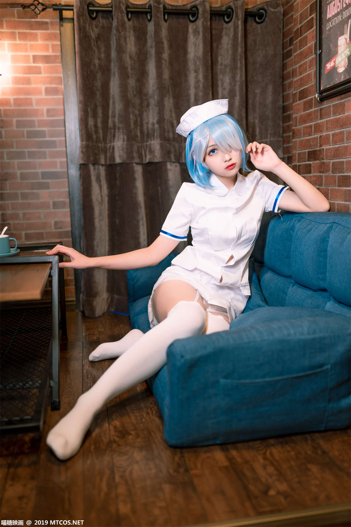 图片[2]-喵糖映画 SPL.006 雷姆护士-日更街拍