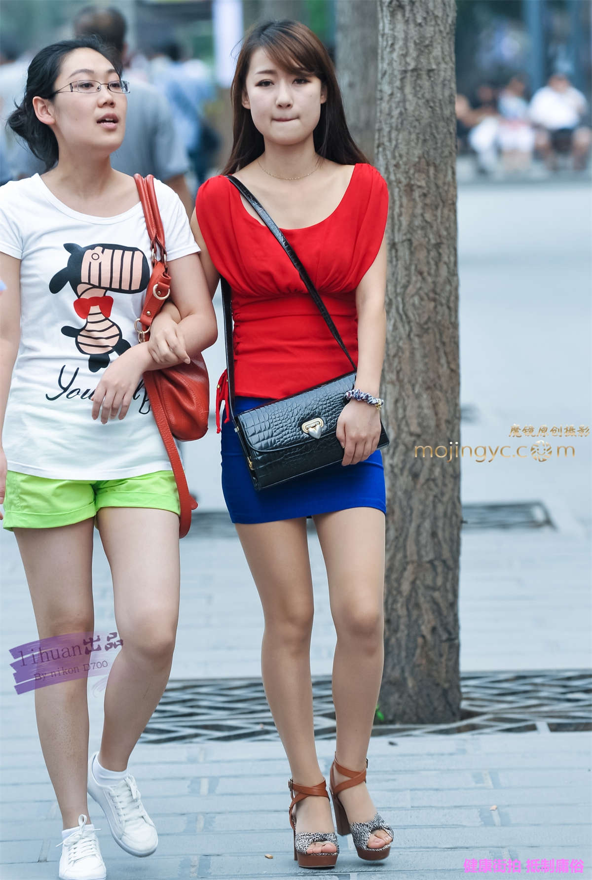 图片[2]-李欢原创-美女，裹身裙（12P）-日更街拍