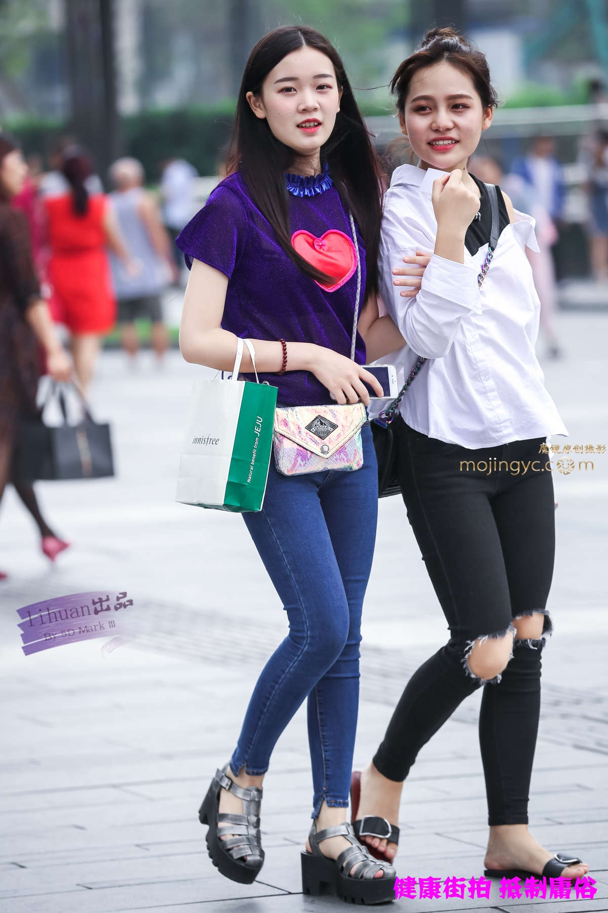 李欢原创-牛仔，美女（15P）-日更街拍