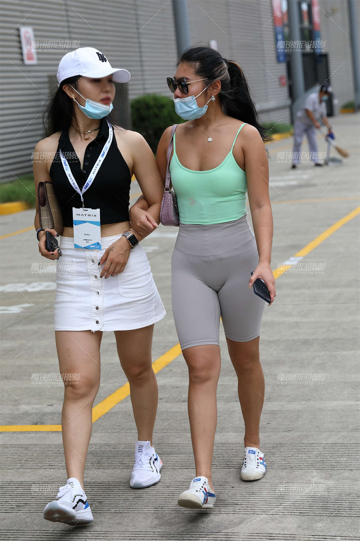 【欧阳赛贴】紧身短裤-日更街拍