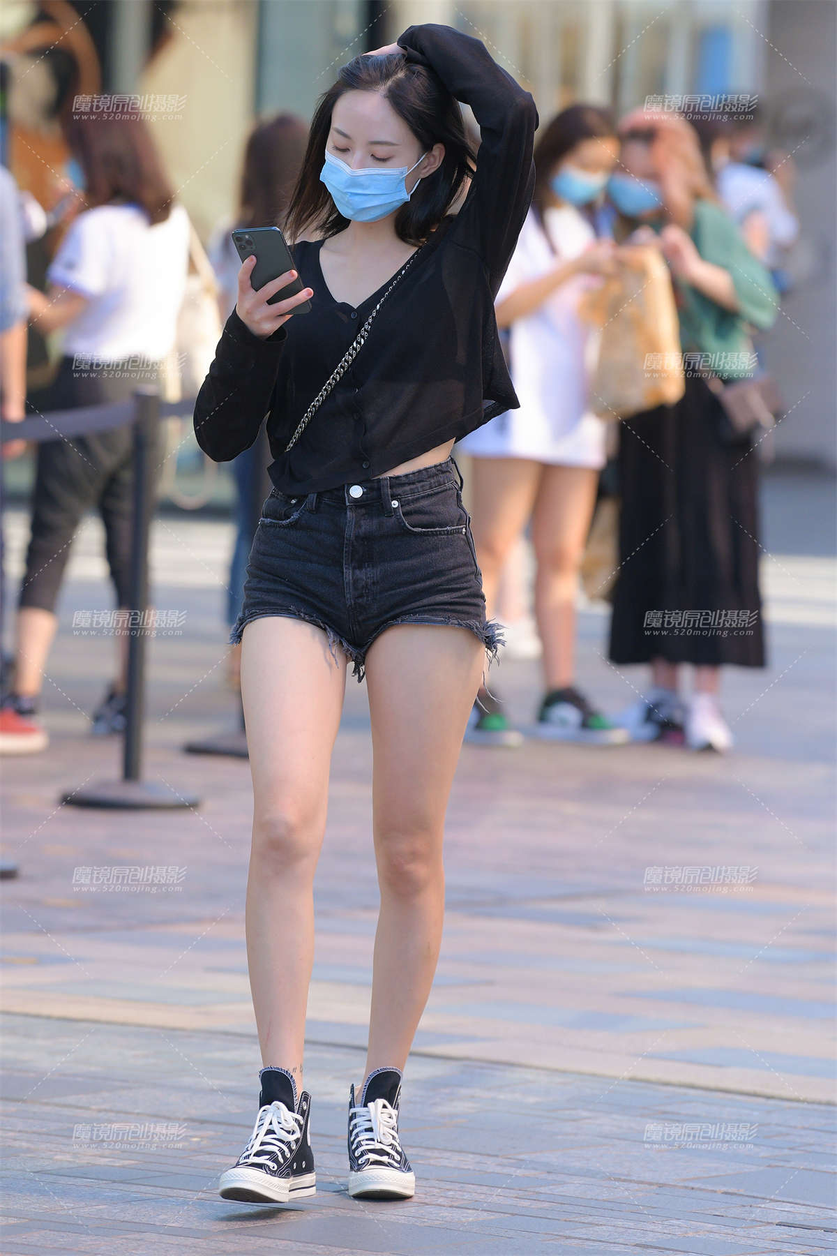 【红石赛帖】极品热裤美女-日更街拍