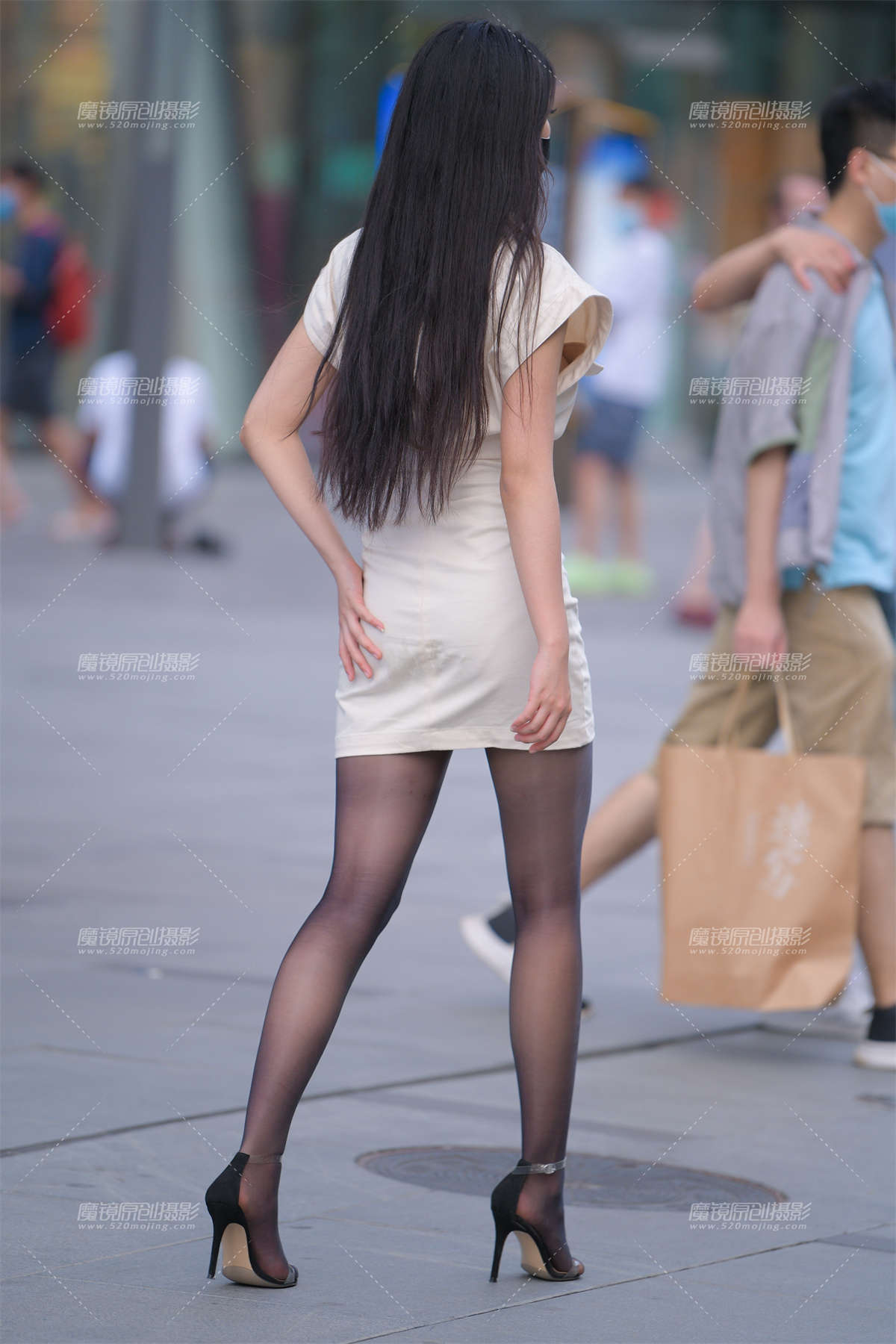 图片[2]-【红石赛帖】极品性感黑丝美女-日更街拍