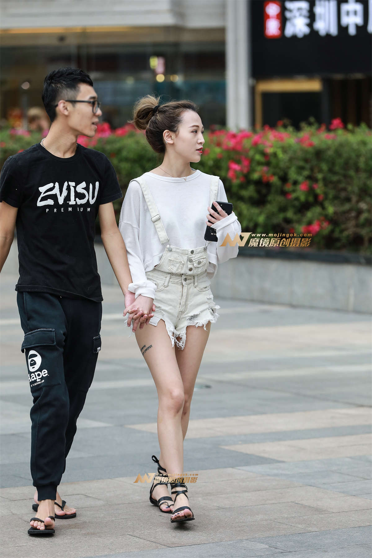 【视觉冲击赛帖】性感热裤女友-日更街拍